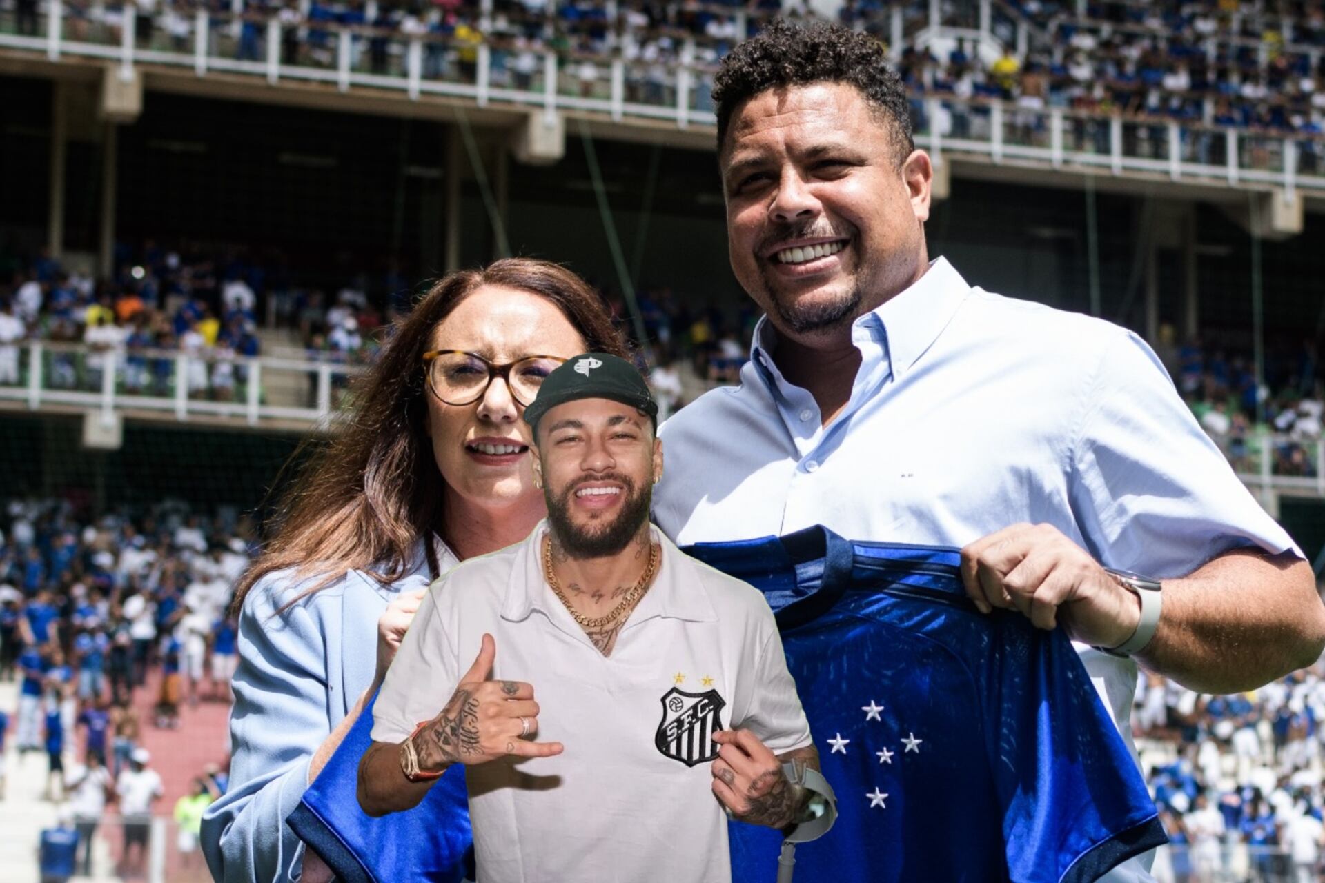 While Ronaldo sold Cruzeiro, what Neymar wants to do with Santos in the future