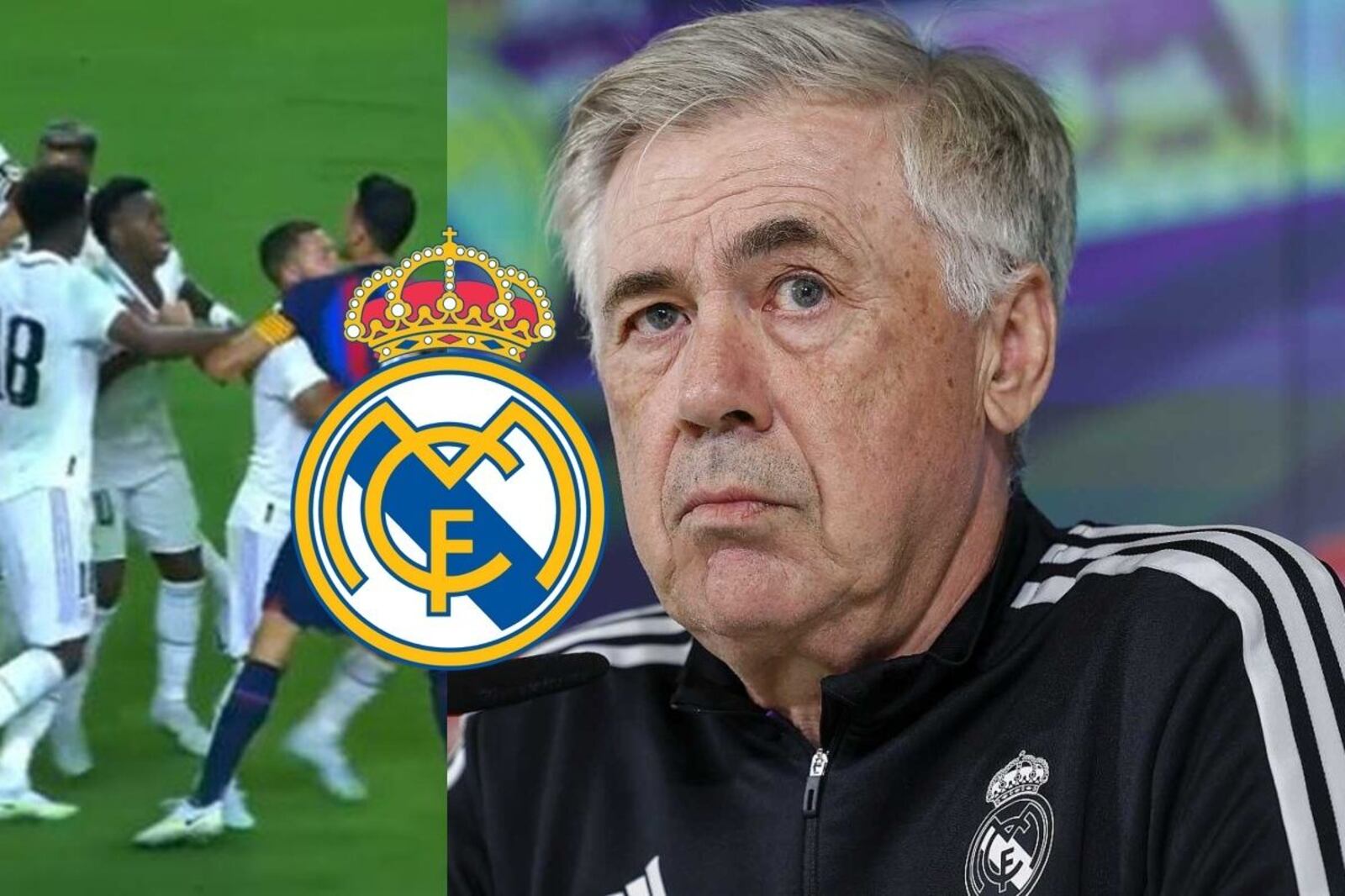 Es el mimado de Ancelotti en Real Madrid, pero se fue a los golpes en el vestidor