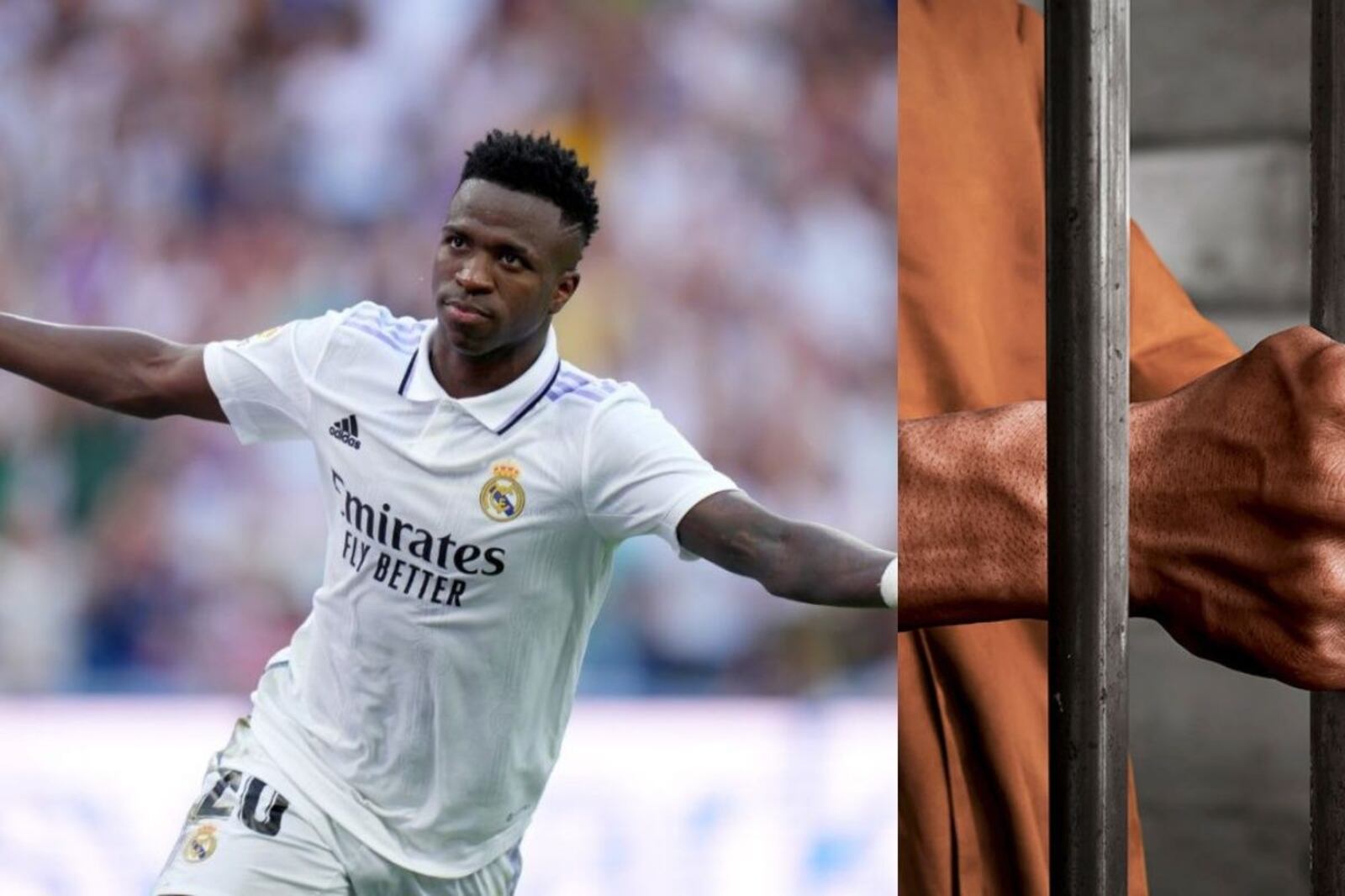 He was a star at Real Madrid, he was better than Vinicius, now he can get behind bars
