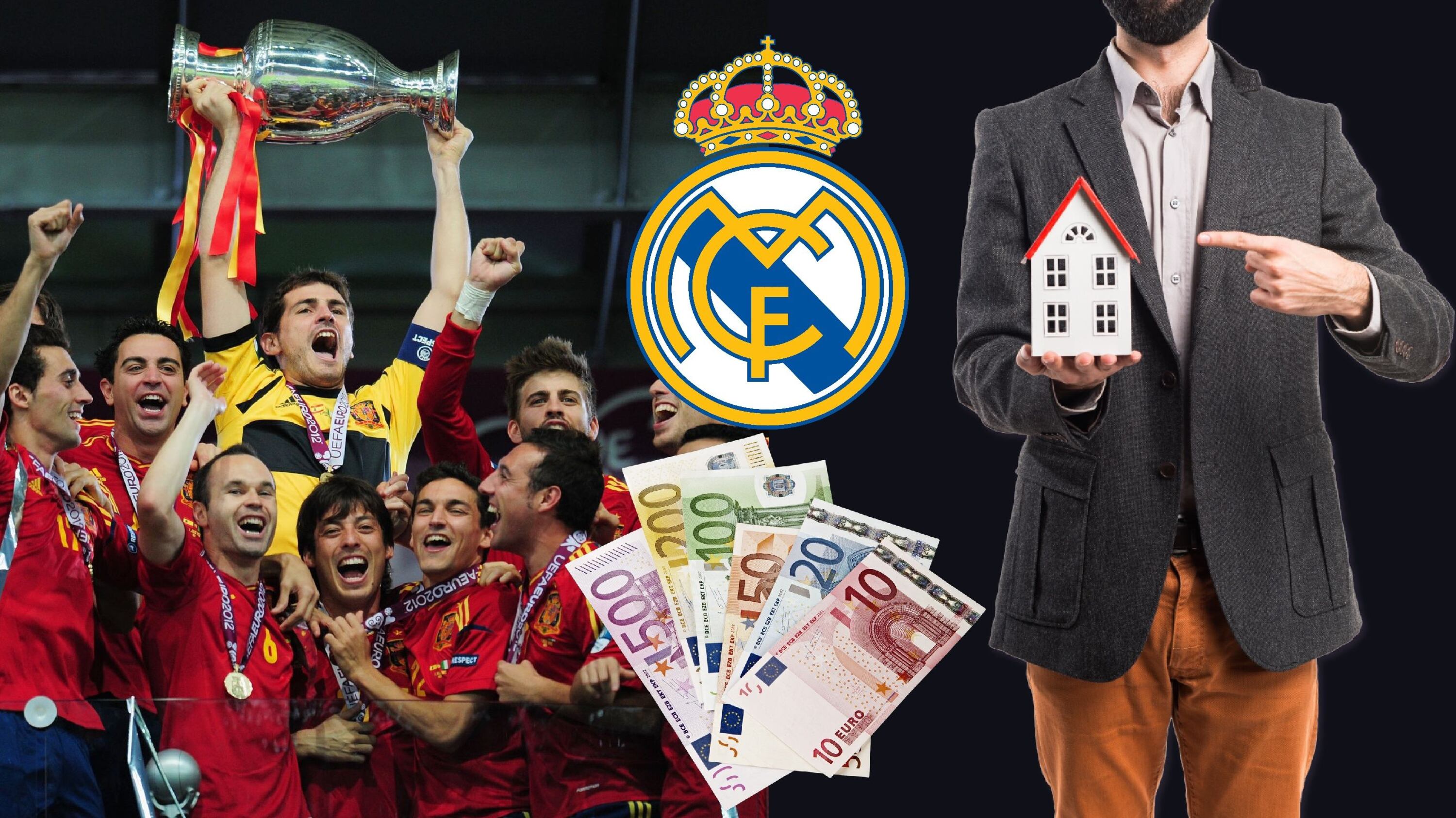 Ganó 6 millones en Real Madrid y campeón de Eurocopa con España, hoy vende casas