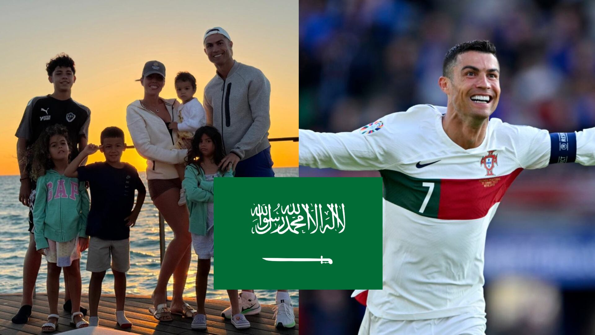 Cristiano goes on vacation with his family, what Ronaldo did that excites fans