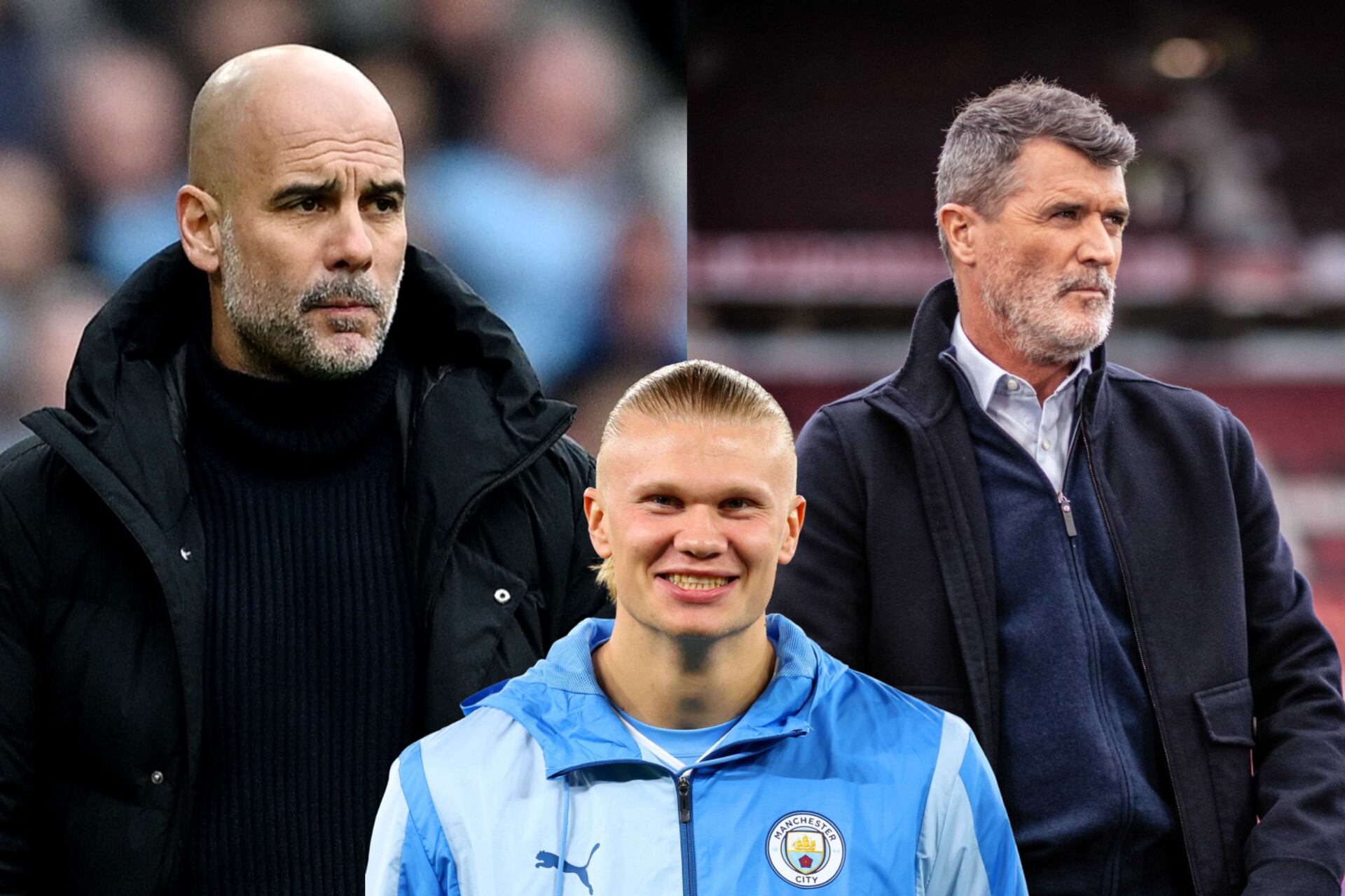 Guardiola boldly responds to Keane calling Haaland a "League Two player"