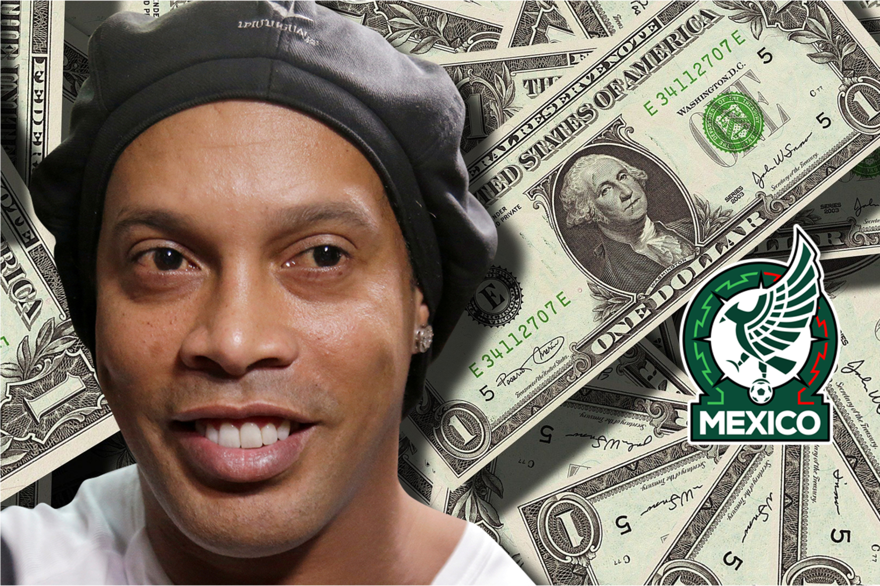 El jugador mexicano que tiene más fortuna que Ronaldinho, lo supera por 10 millones