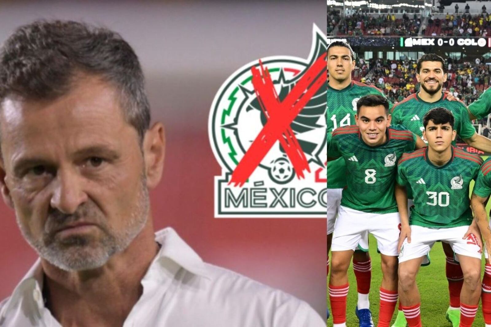 In Mexico vs Guatemala, the player who does not convince Cocca and could leave the Tri