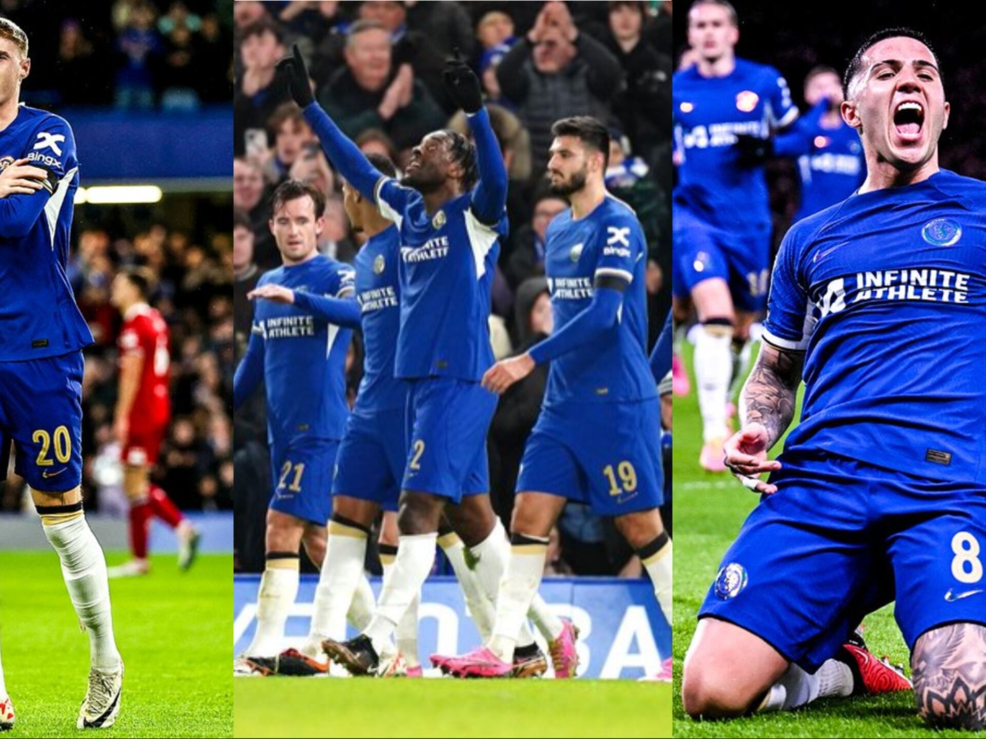 Chelsea FC advances to the EFL Cup final after destroying Middlesbrough