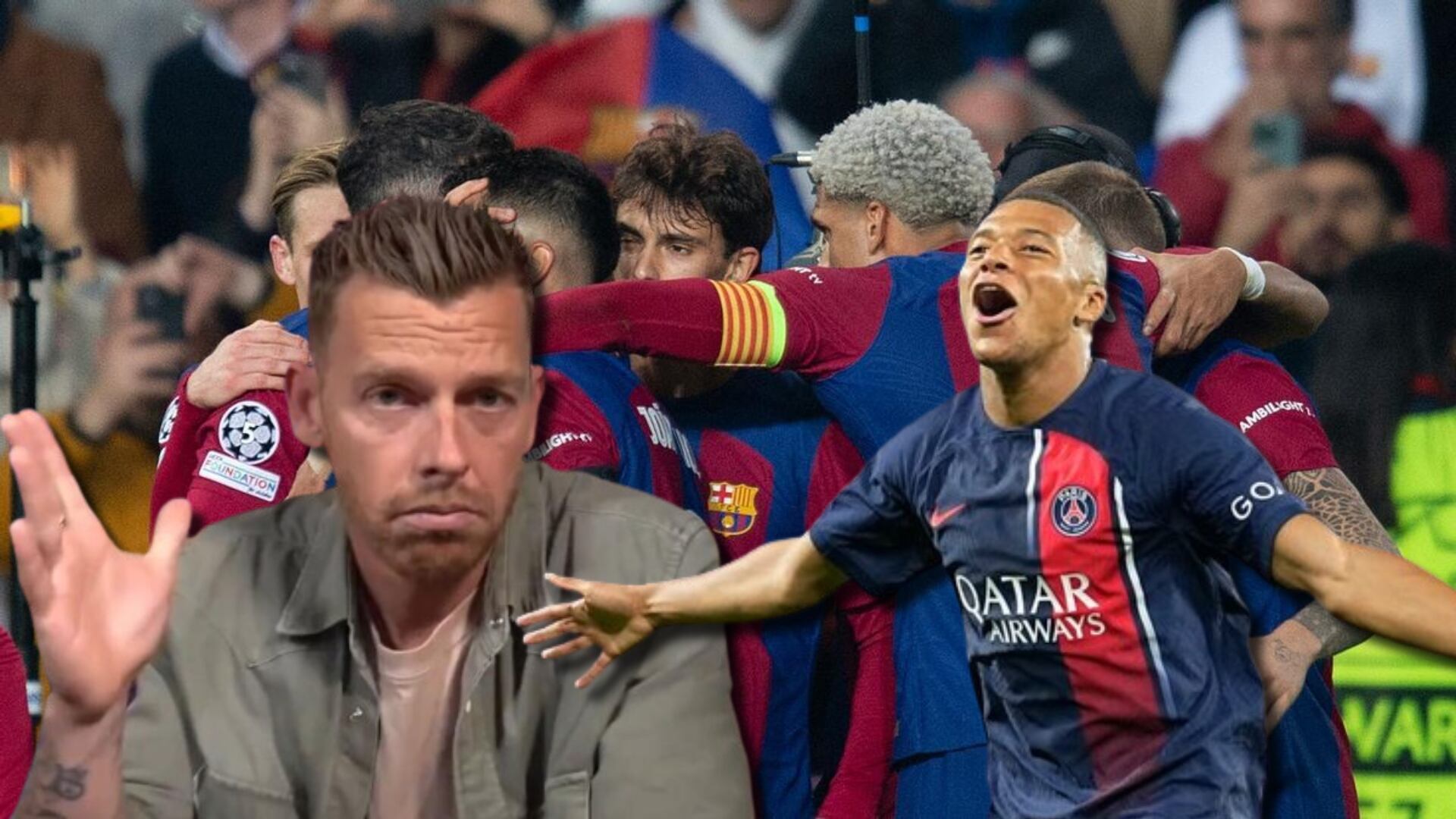 Ya se olvidó que Mbappé va al Madrid, el peor jugador del Barca para Jota Jordi