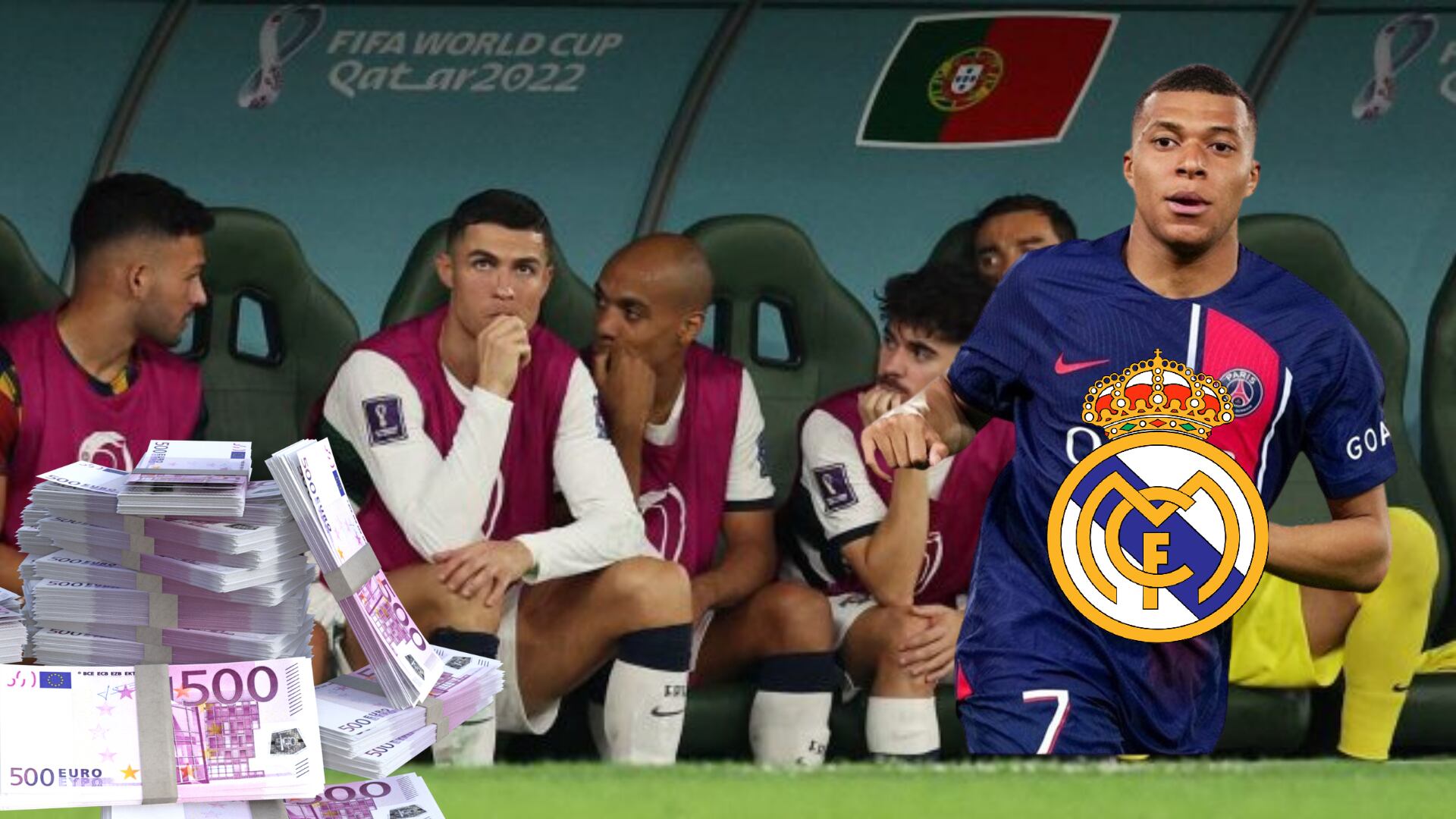 Opacó a CR7 y cuesta 175 millones, PSG lo quiere si Mbappé se va a Real Madrid