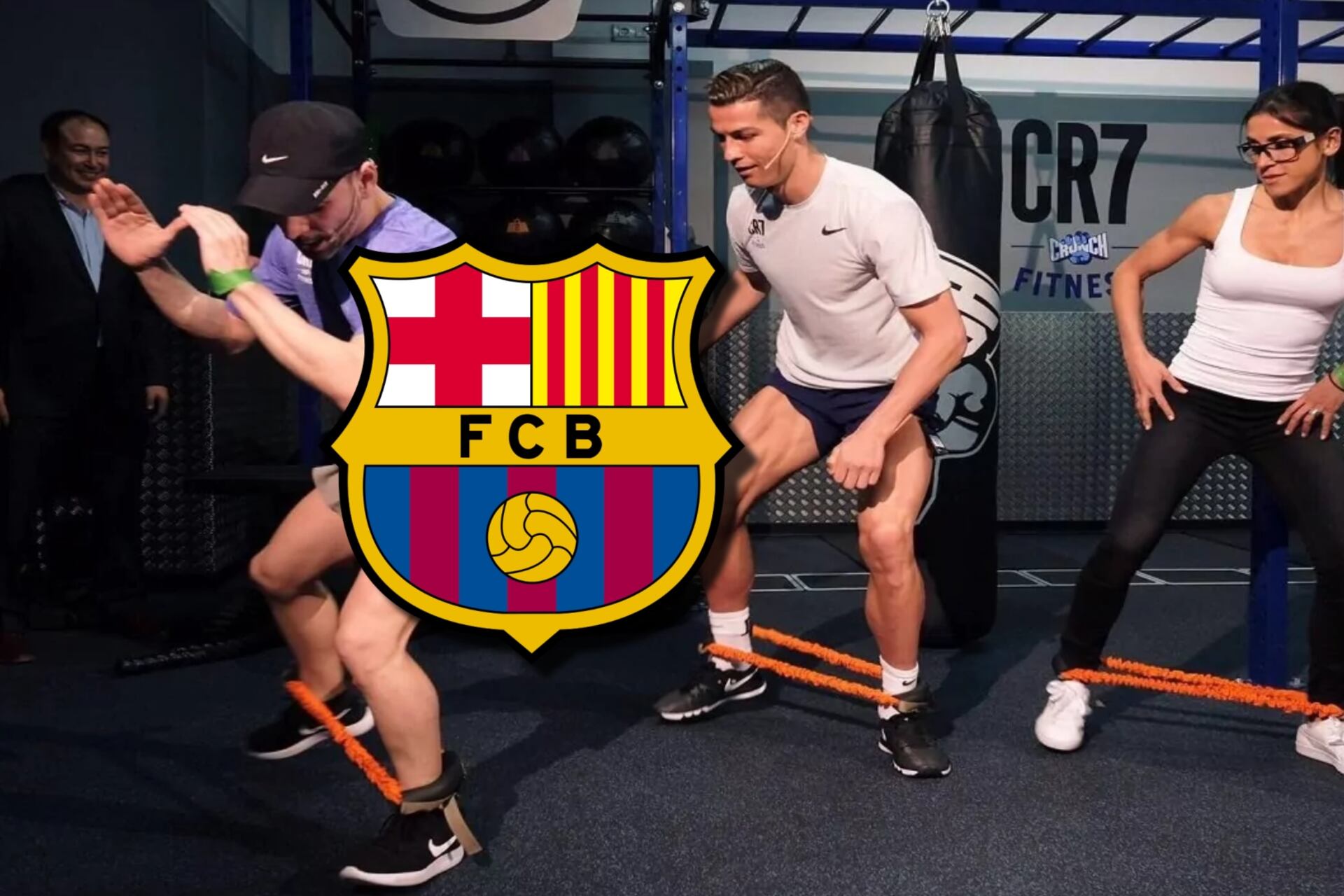 Ni CR7 se atrevió a tanto, el jugador del Barça que entrenó en el gym a las 4 am