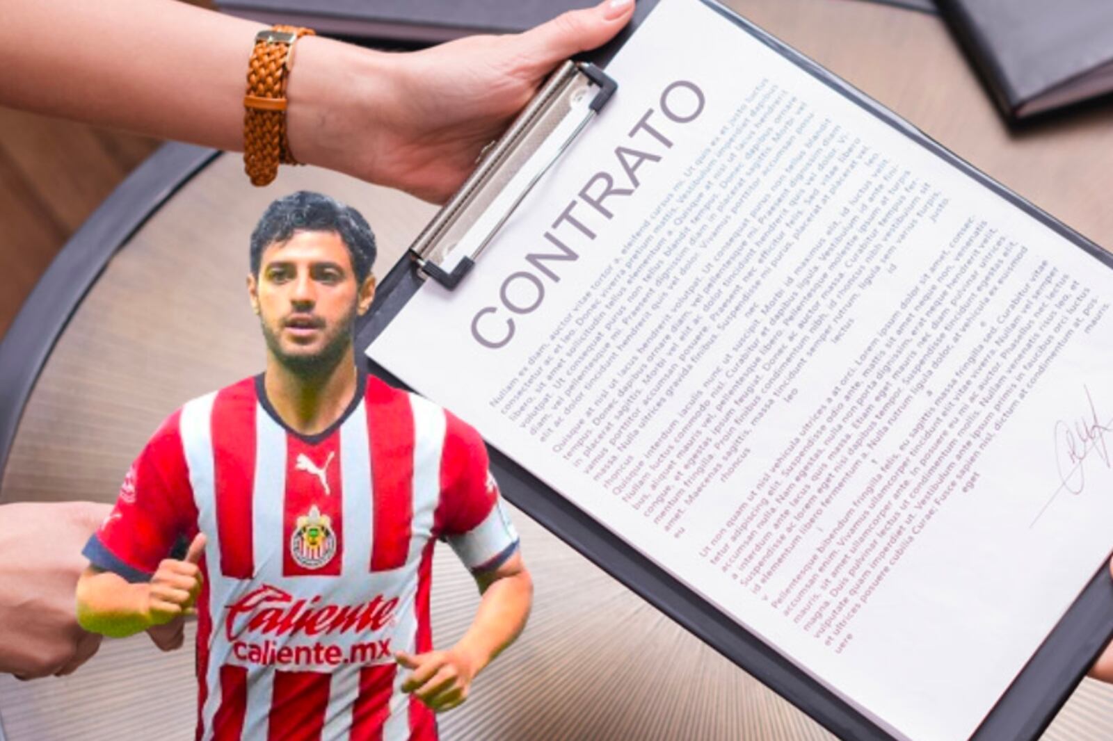 Esta sí es tuya Chivas, revelan el contrato que pide el agente de Carlos Vela