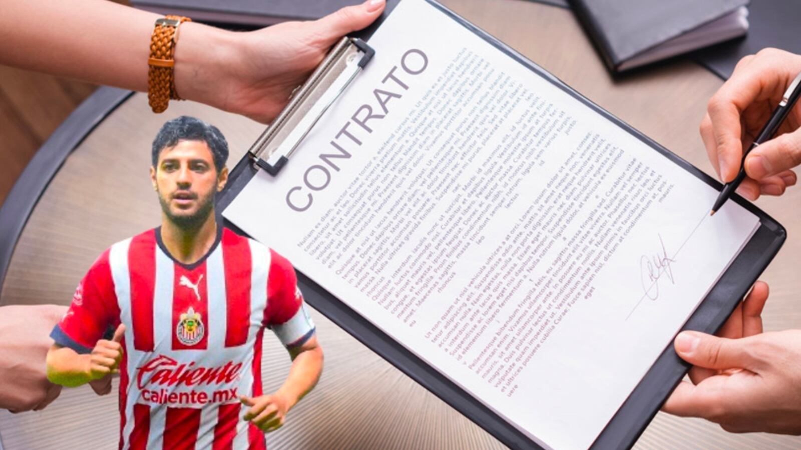 Esta sí es tuya Chivas, revelan el contrato que pide el agente de Carlos Vela