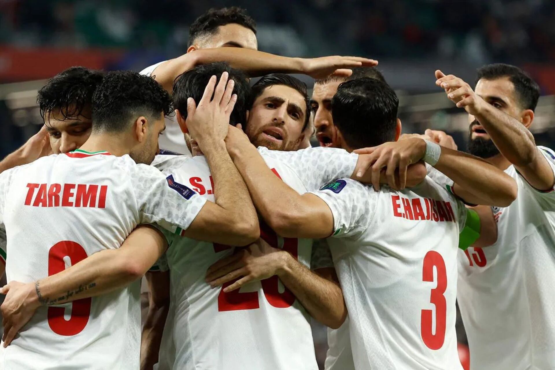 El fútbol los une, Irán muestra solidaridad con Palestina antes de una cómoda victoria