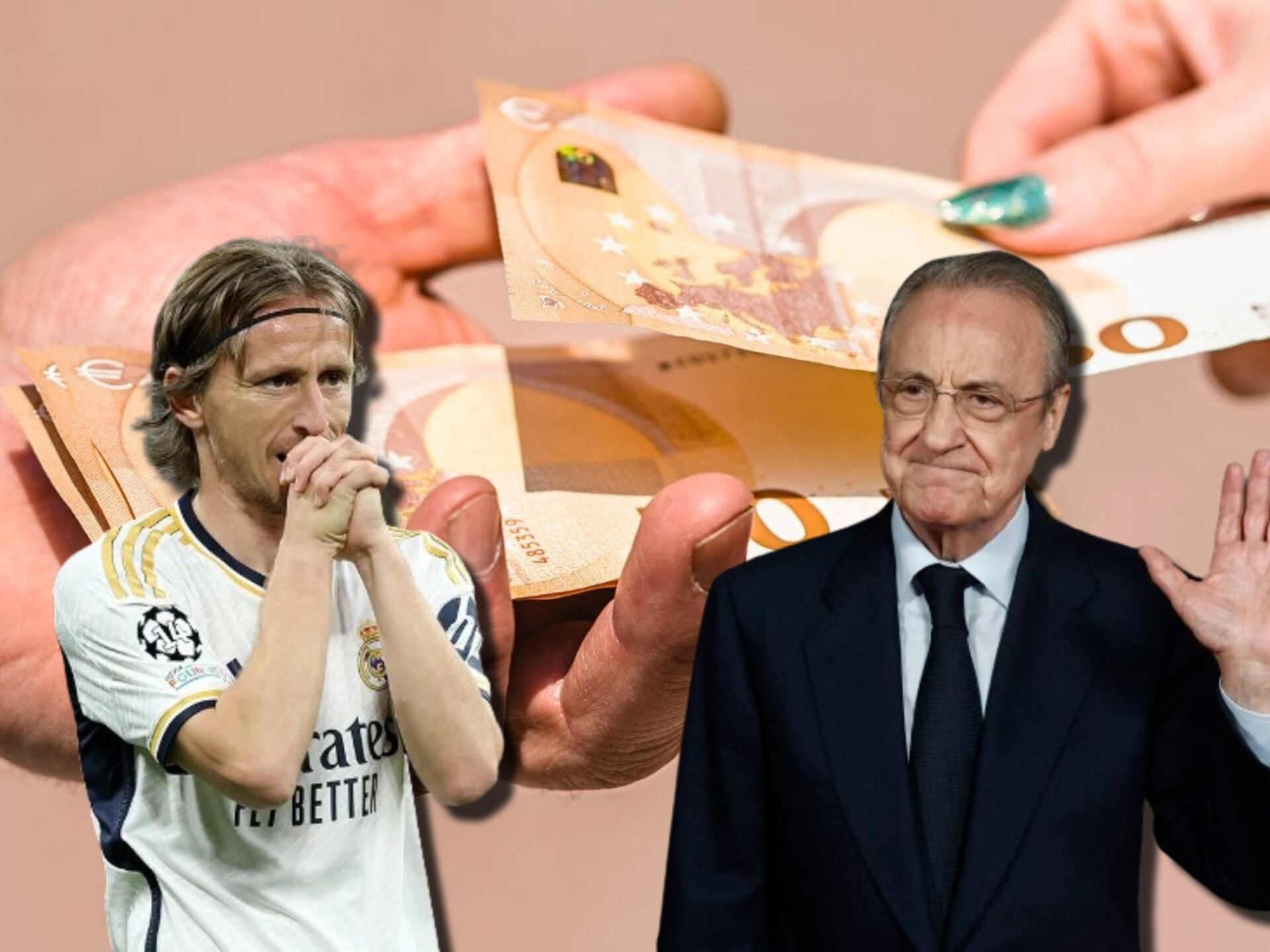 De ganar 20 millones, el nuevo sueldo que aceptó Modric por seguir en el Madrid