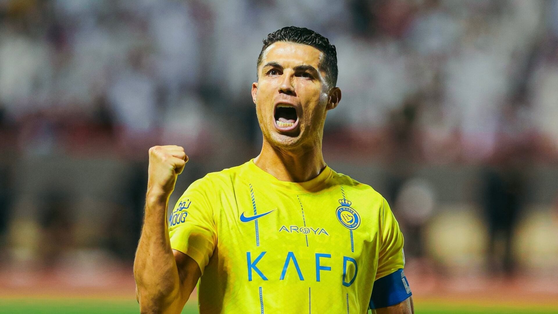 (VIDEO) Parece liga amateur, el insólito gol de Cristiano Ronaldo en Arabia