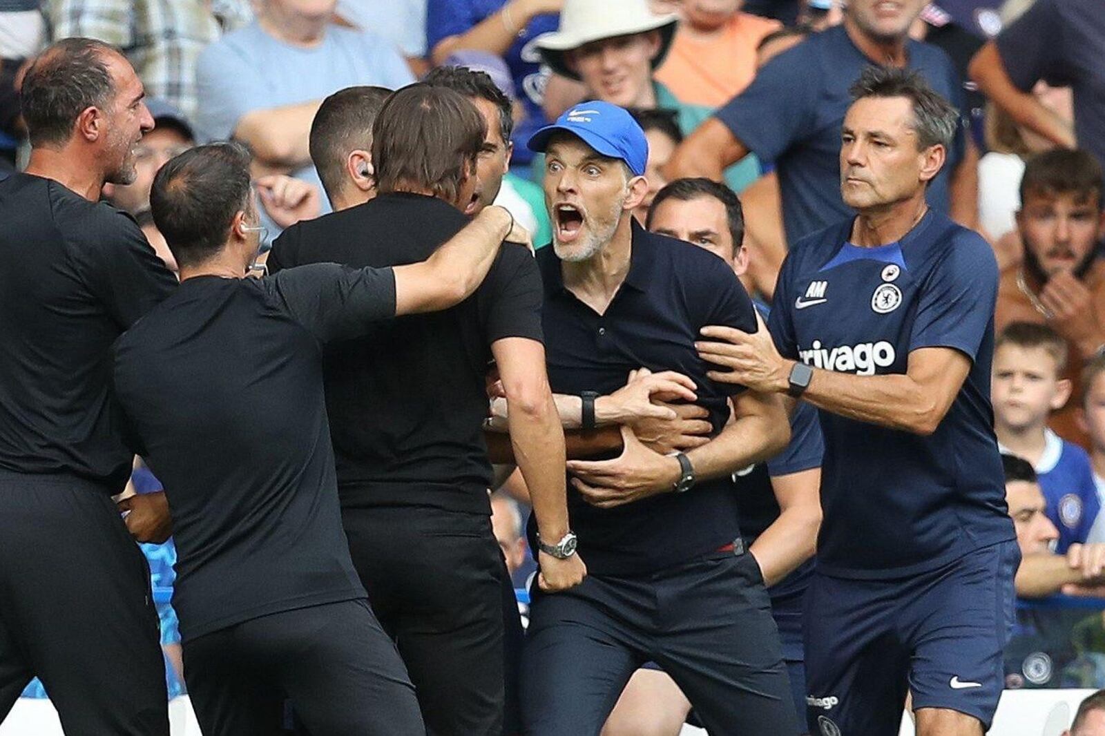Why the fight broke out in Chelsea's match, Tuchel and Conte's confrontation