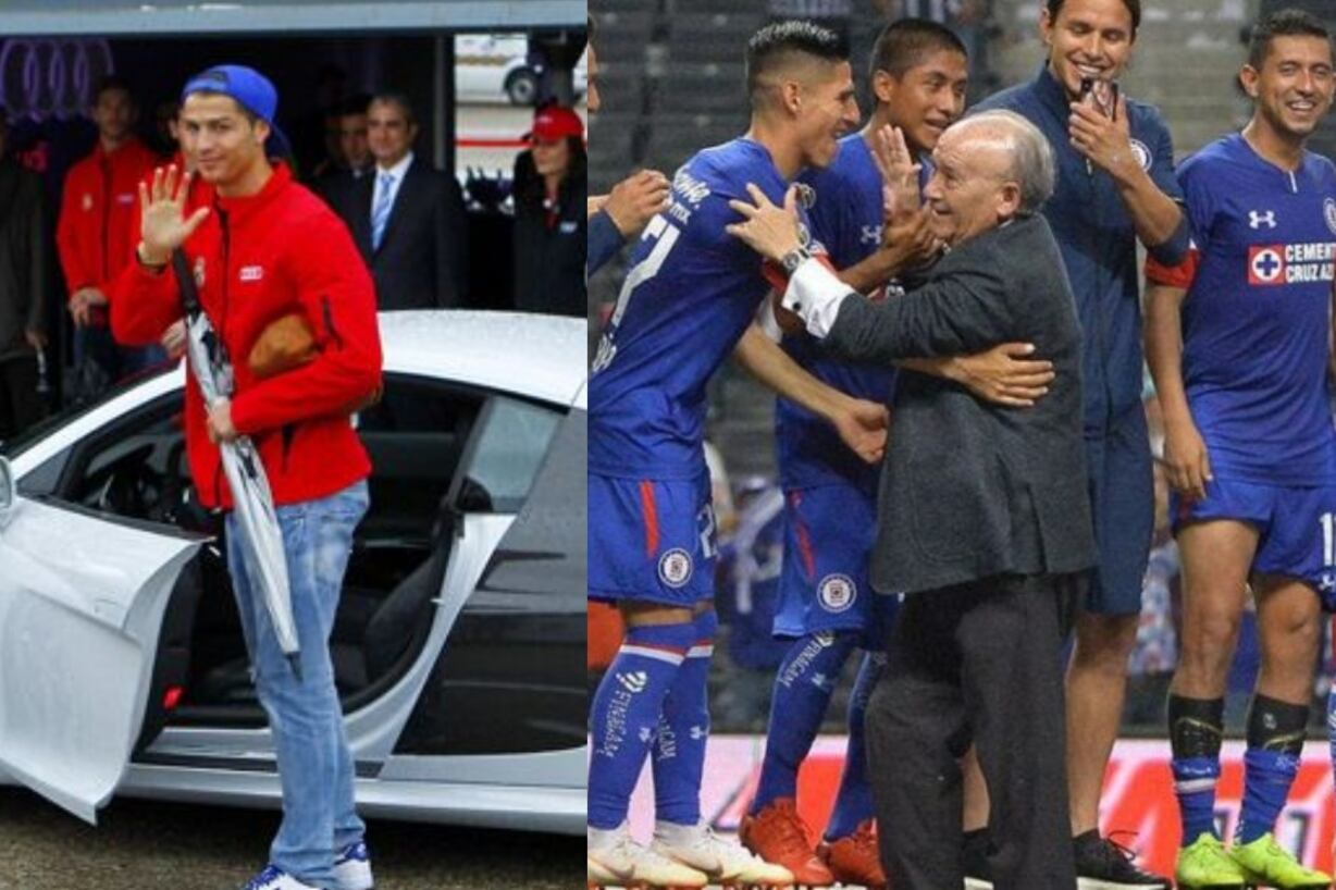 Billy Álvarez lo fichó, no jugó a nada en Cruz Azul y de manera sorpresiva apareció con un auto de lujo similar al que tiene Cristiano Ronaldo