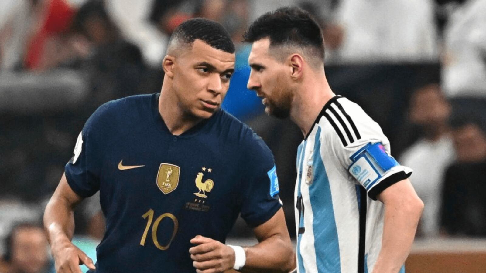 He was champion with France, defends Lionel Messi and puts him above Mbappé