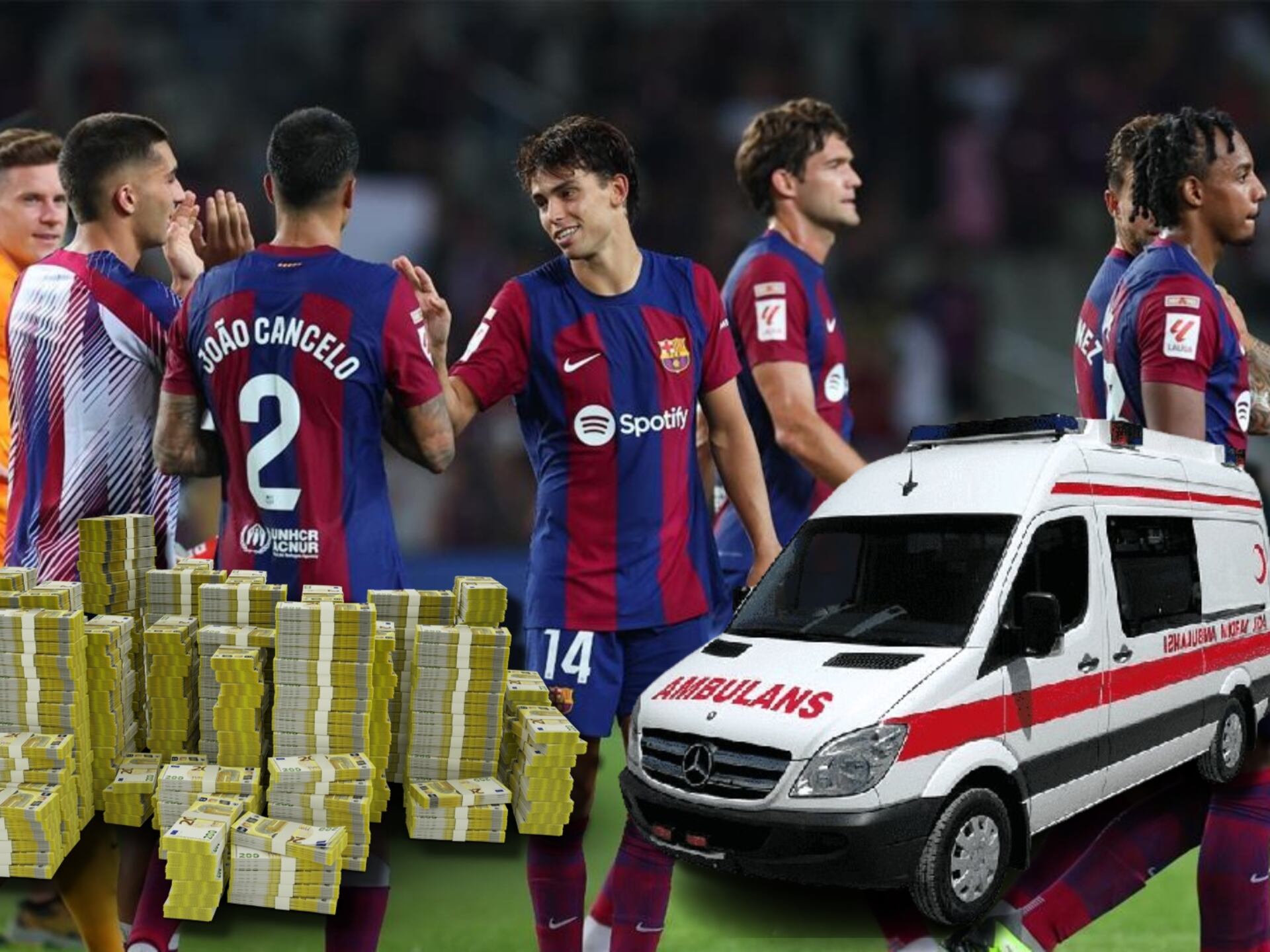 El jugador que el Barça iba a vender, pero se lesionó y perdieron 10 millones