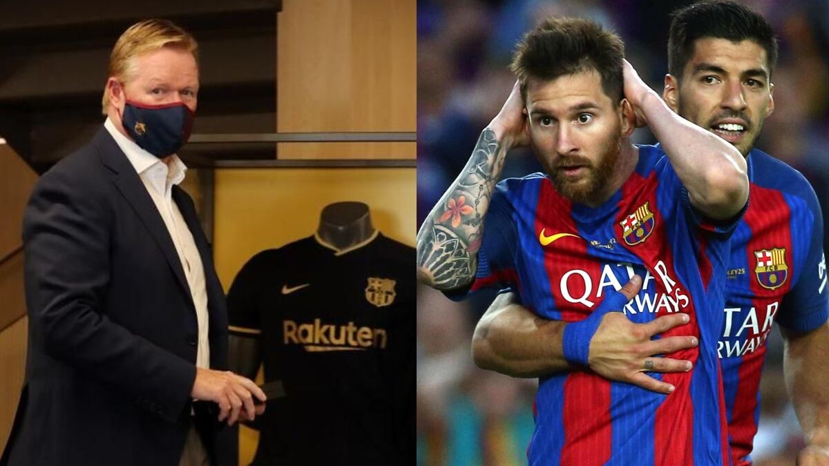 El jugador del FC Barcelona que pidió la '10' de Lionel Messi y mira el dorsal que le dio el Ronald Koeman para complacerlo