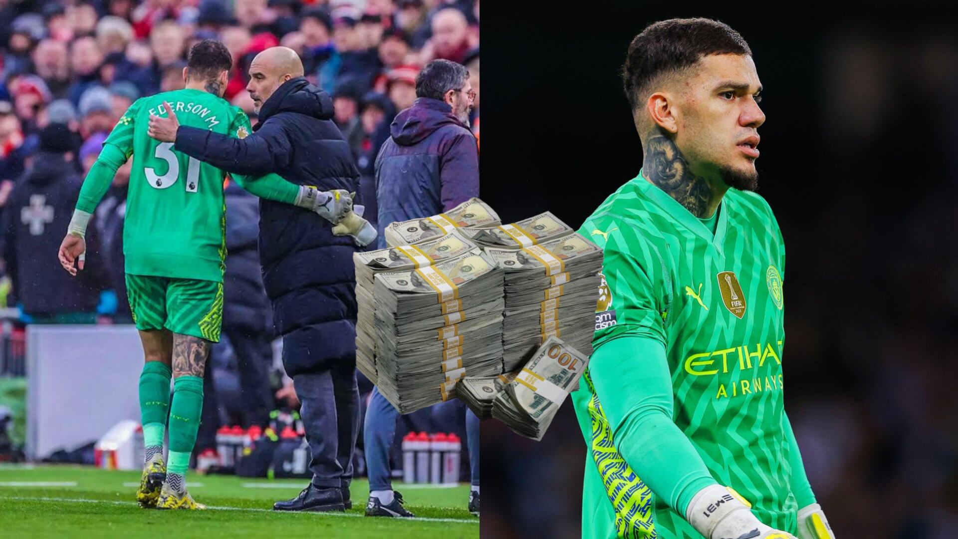 Bad news for Guardiola and Man City, how much they will lose for Ederson's injury