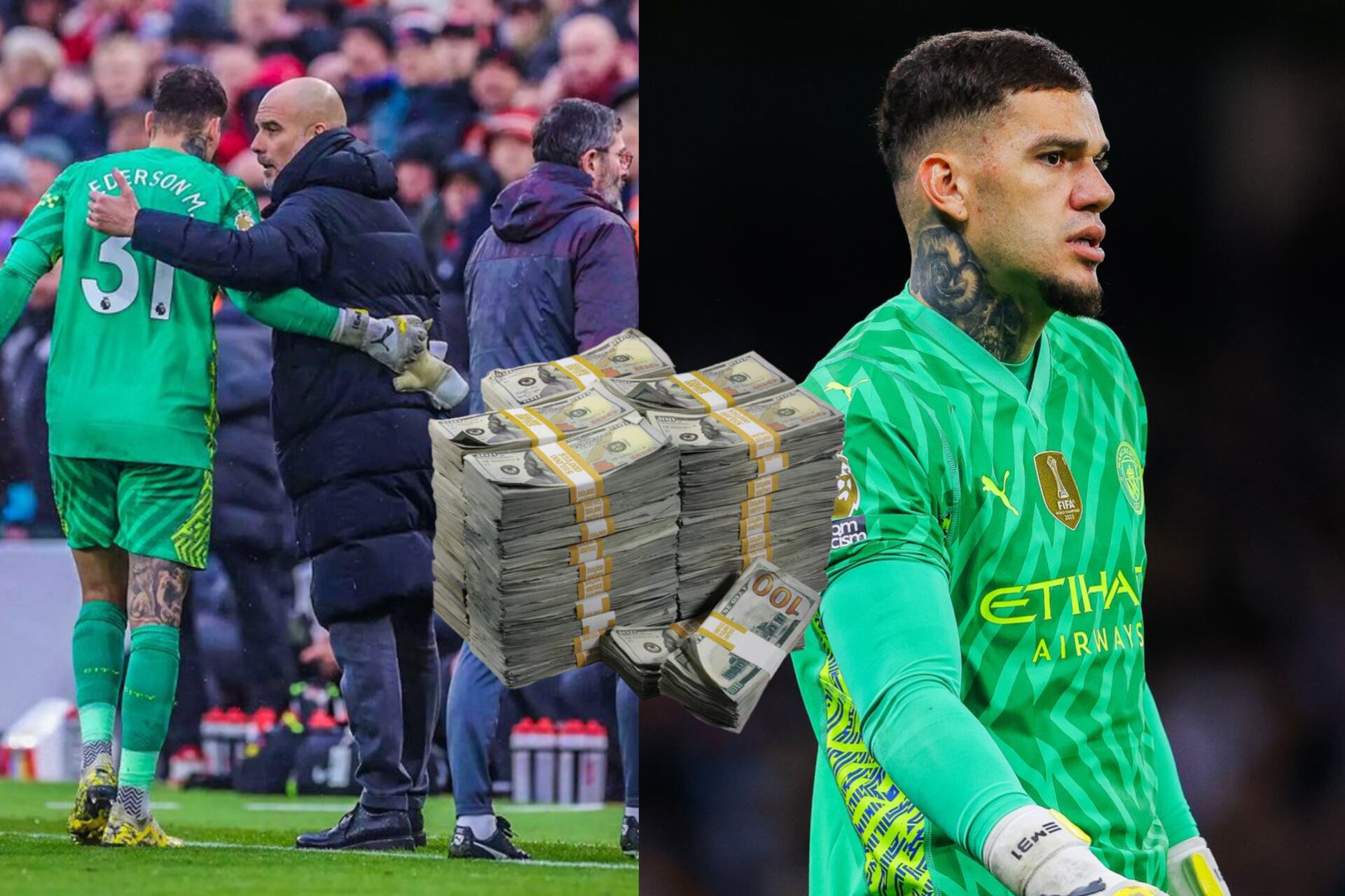 Bad news for Guardiola and Man City, how much they will lose for Ederson's injury