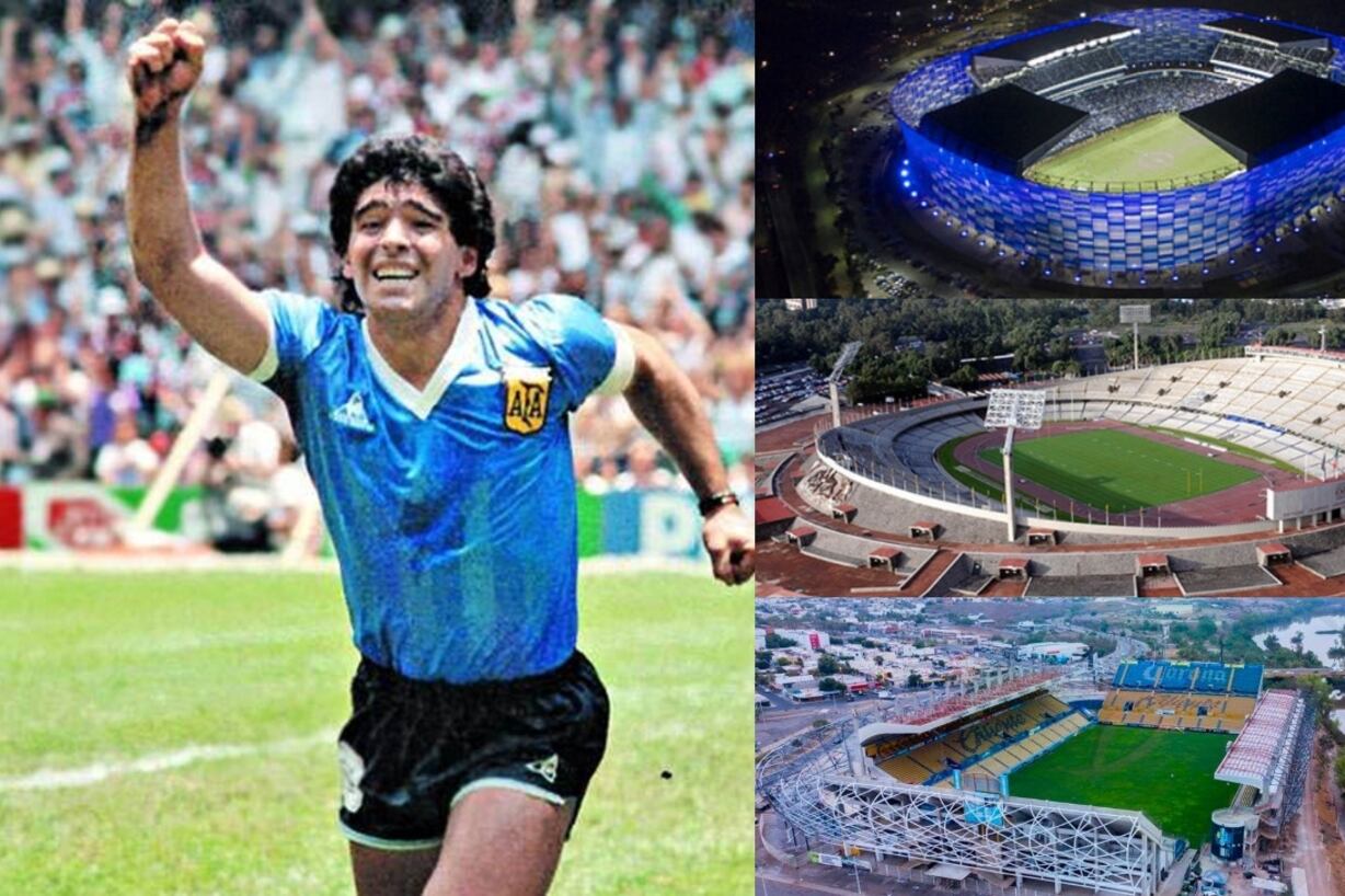 Y no es el Azteca: El estadio que más le gustó a Diego Maradona en su estancia en México
