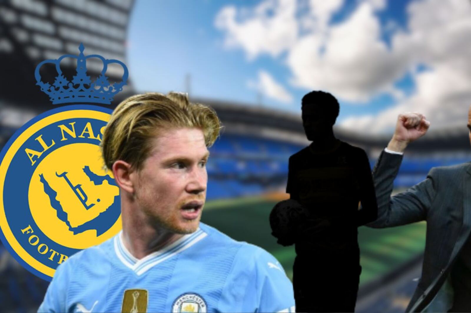 The player that Guardiola wants to replace Kevin De Bruyne if he goes to Al Nassr, he is only 17 years old