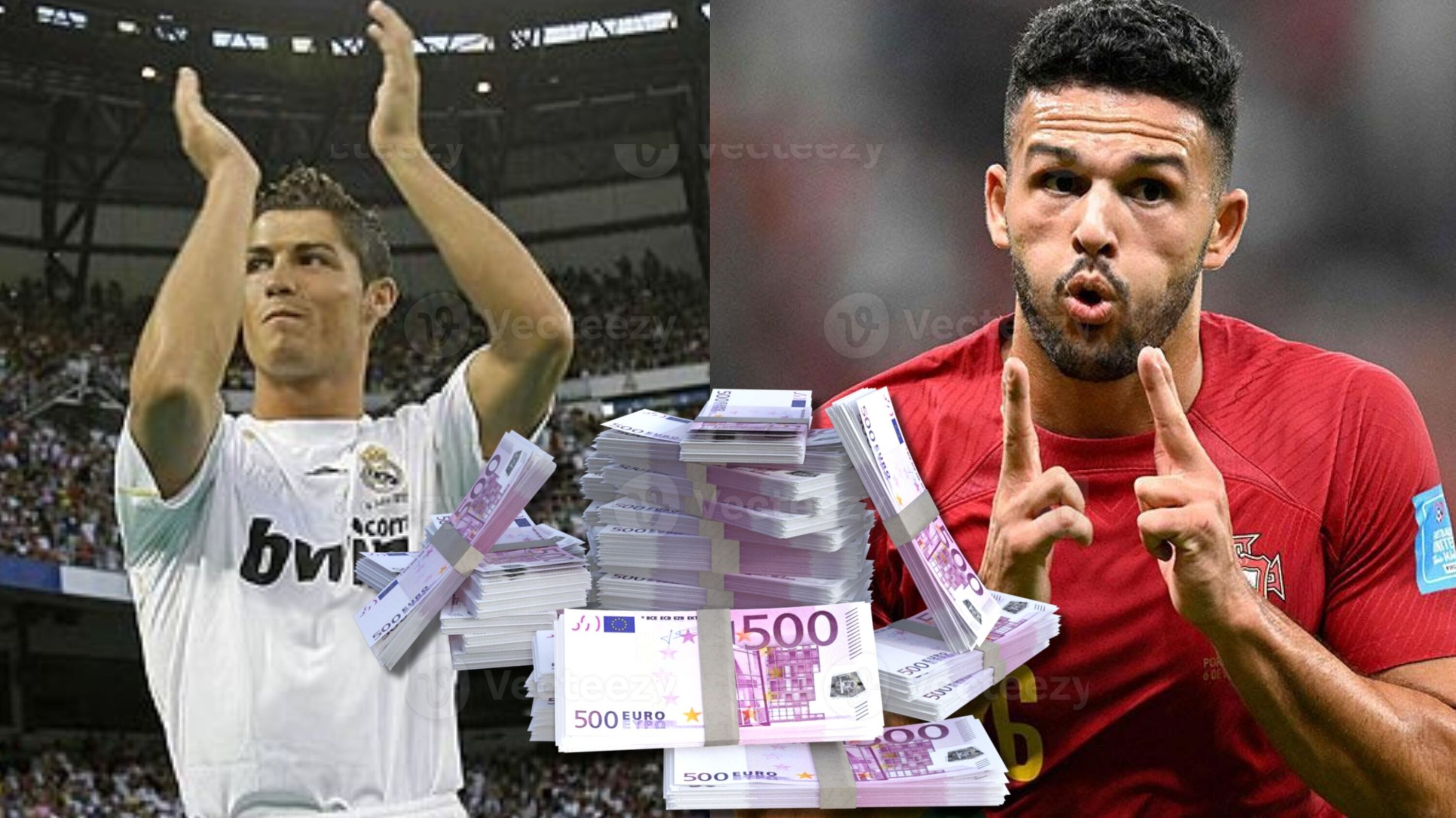 Real Madrid puso 94 millones por CR7, mira lo que deben pagar por Gonçalo Ramos