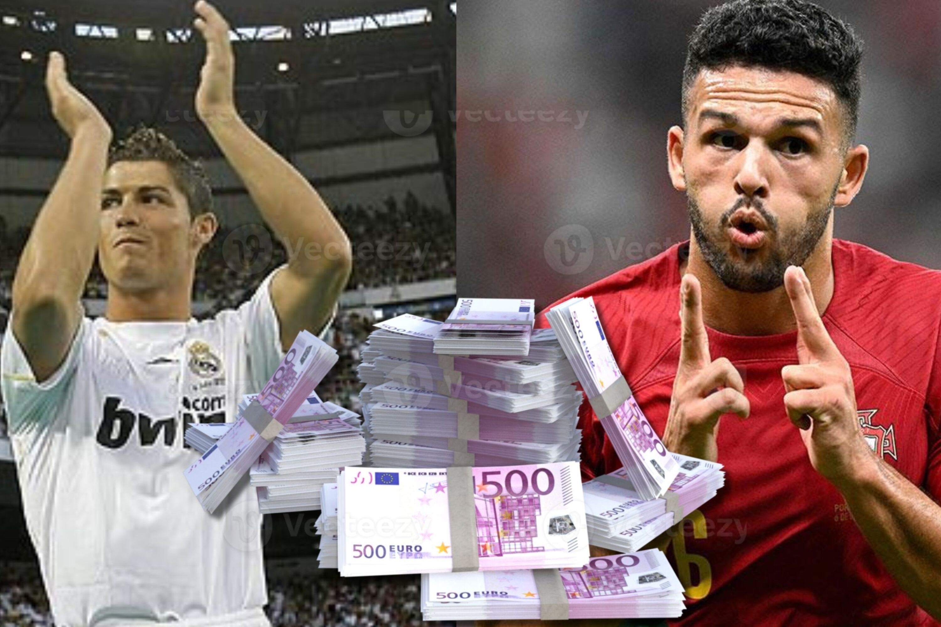 Real Madrid puso 94 millones por CR7, mira lo que deben pagar por Gonçalo Ramos