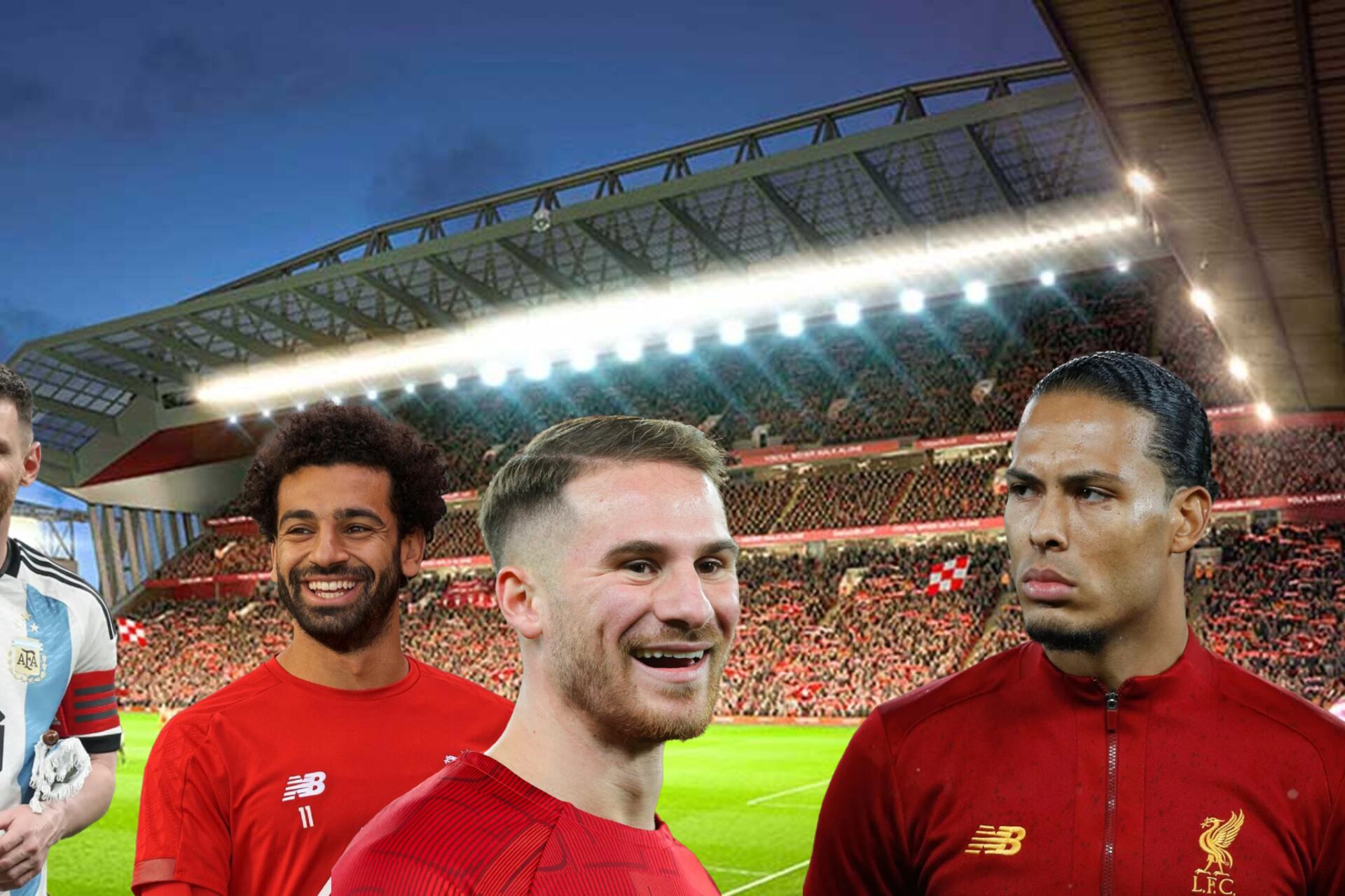 Thanks to Messi, Mac Allister and Salah makes fun of Van Dijk at Liverpool