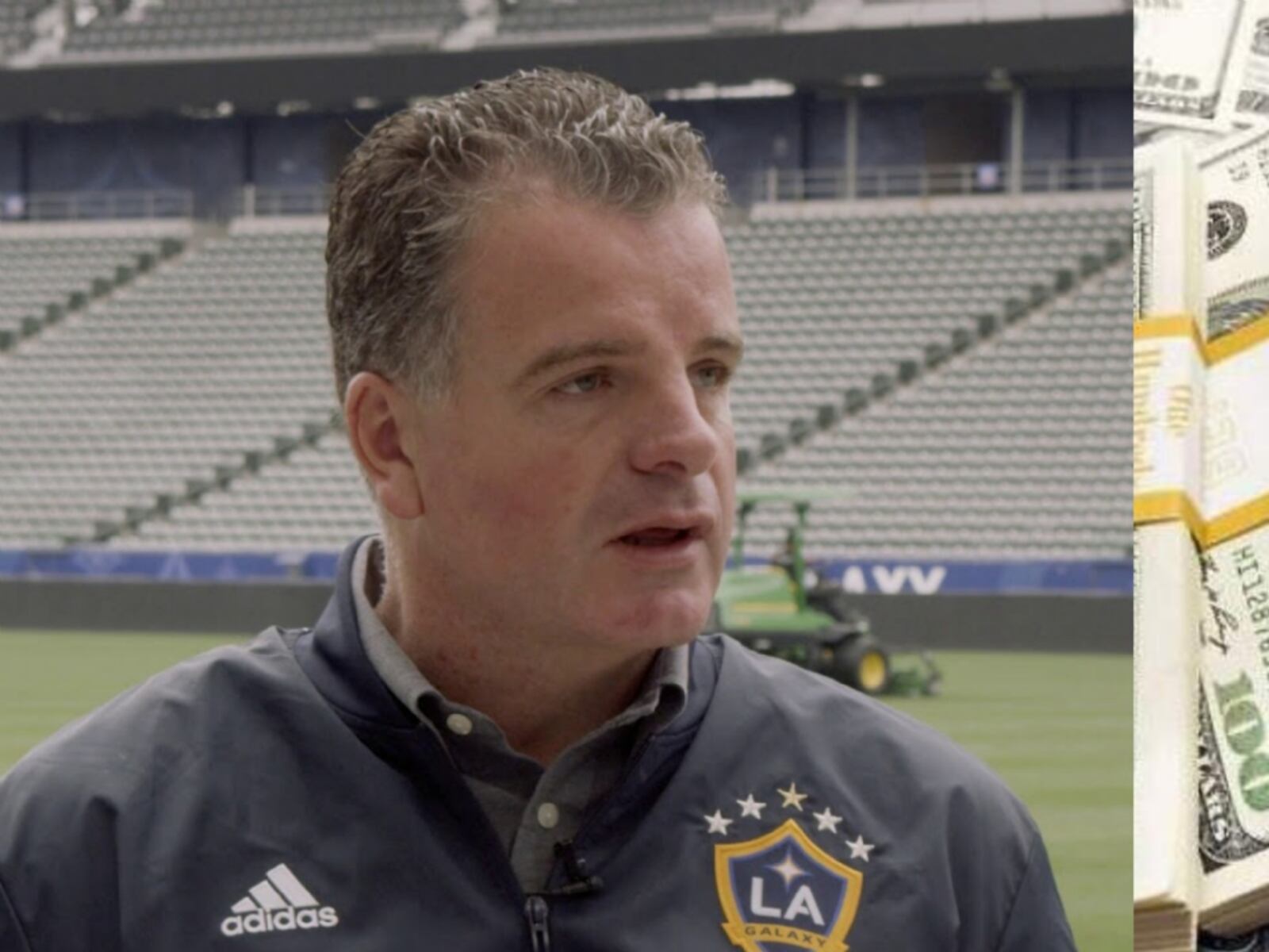 The only and millionaire reason the LA Galaxy can't cast Dennis te Kloese despite being disappointed in him.