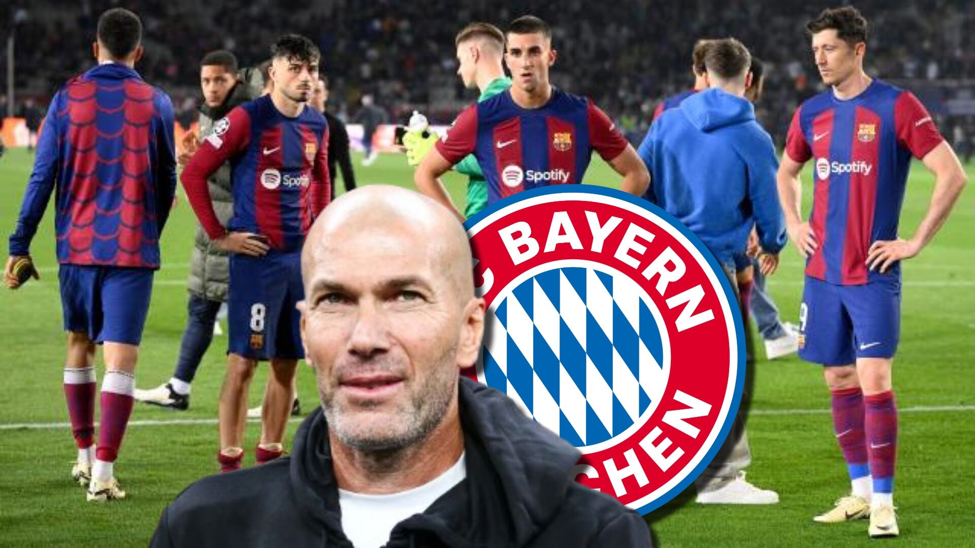 Zidane a un paso del Bayern Múnich y puede llegar con este jugador del Barça