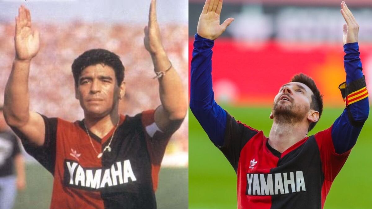 No vas a creer cuánto le costó a Lionel Messi la playera con la que rindió homenaje a Diego Maradona