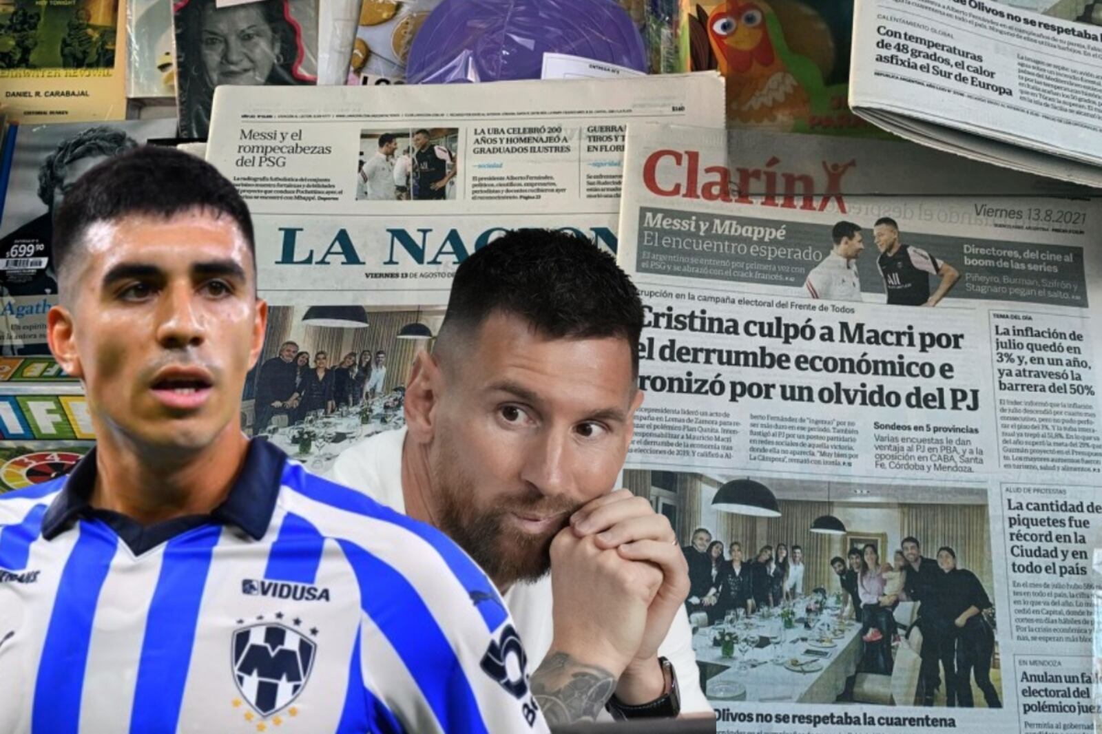 La reacción de la prensa argentina tras el gol de Rodríguez vs el Inter de Messi