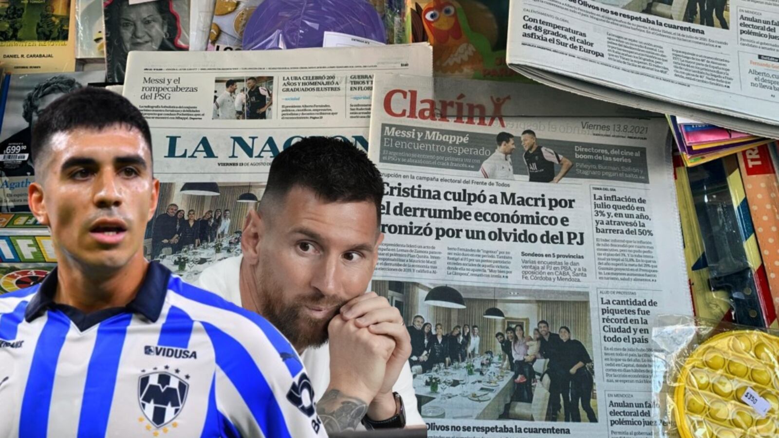 La reacción de la prensa argentina tras el gol de Rodríguez vs el Inter de Messi