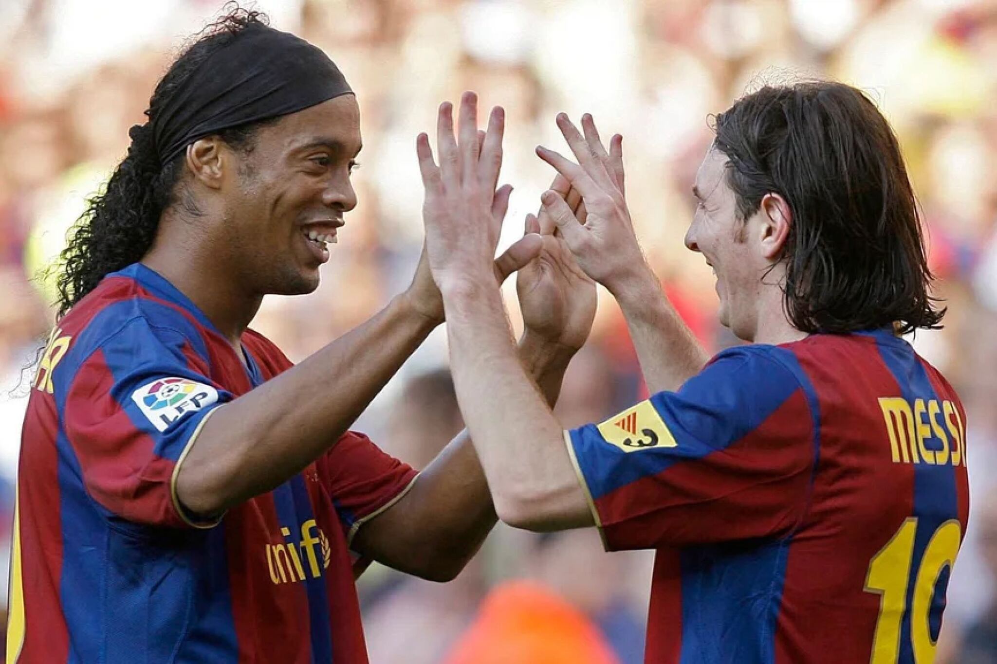 Lionel Messi's nostalgic comment with which he remembered the old days at Barcelona with Ronaldinho