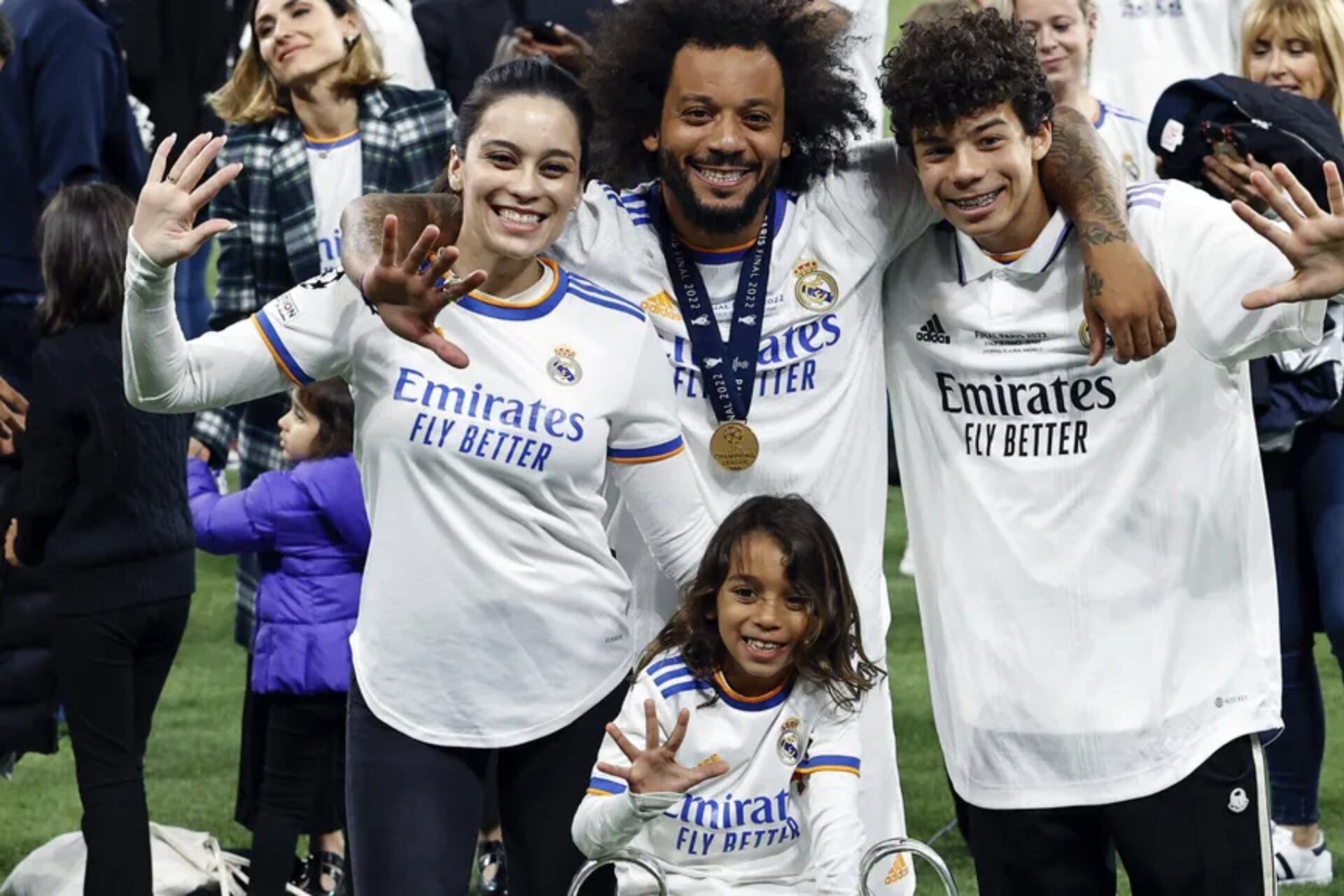 El exmadridista Marcelo lo confiesa, el ídolo de su hijo juega en el Real Madrid