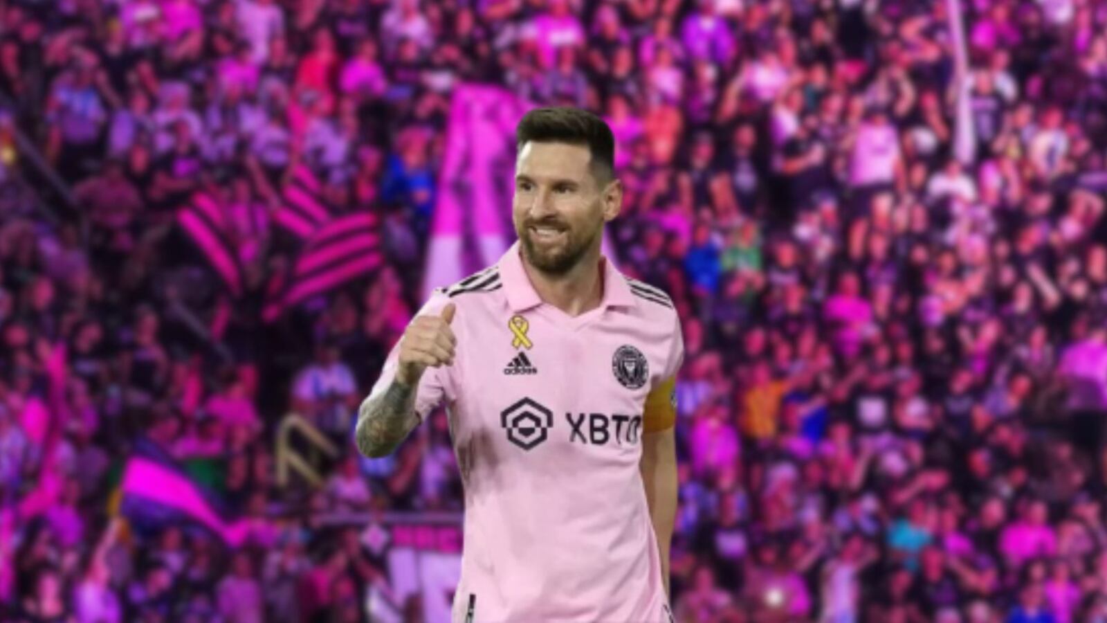 VIDEO | Humildad total, Messi y un gesto con un aficionado en plena calle