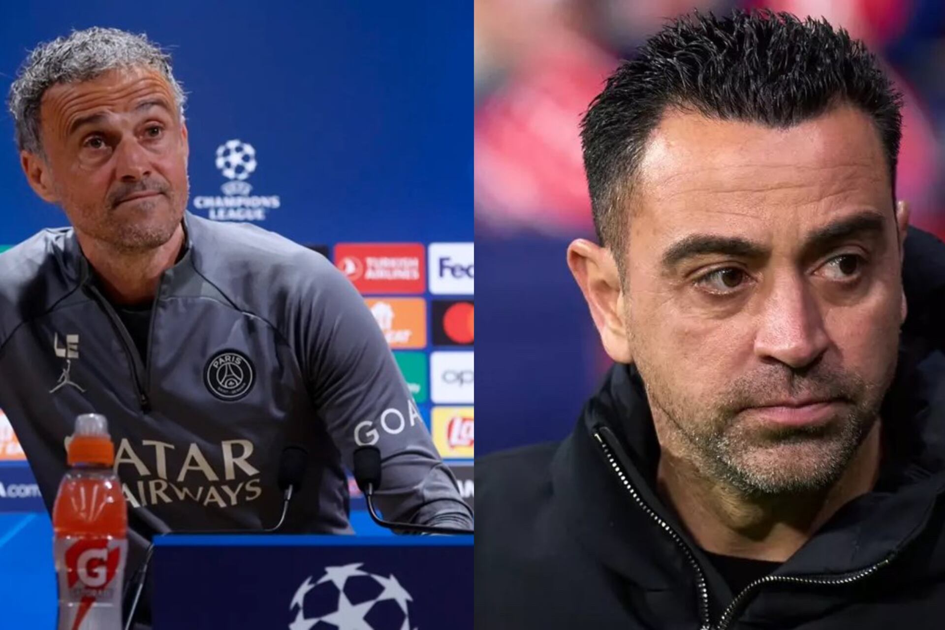 PSG's Enrique makes this controversial comment on him compared to Barca's Xavi