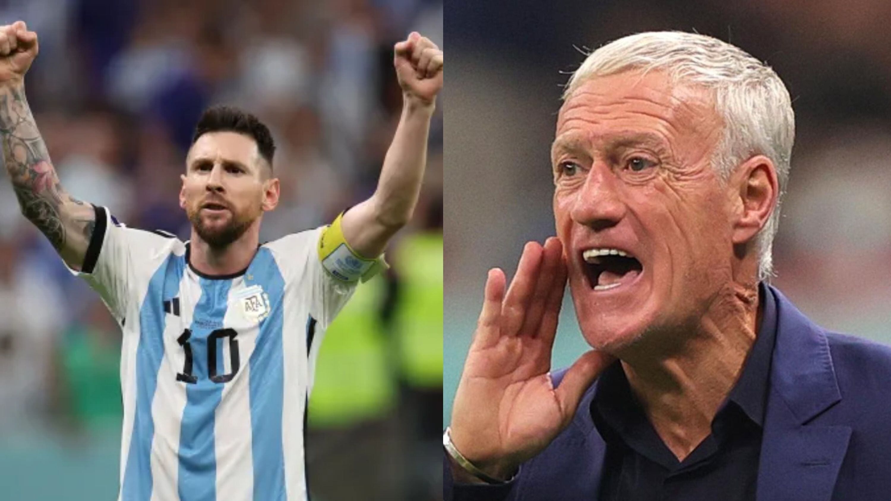 Lionel Messi smiles, what Deschamps will do with Mbappe for World Cup final