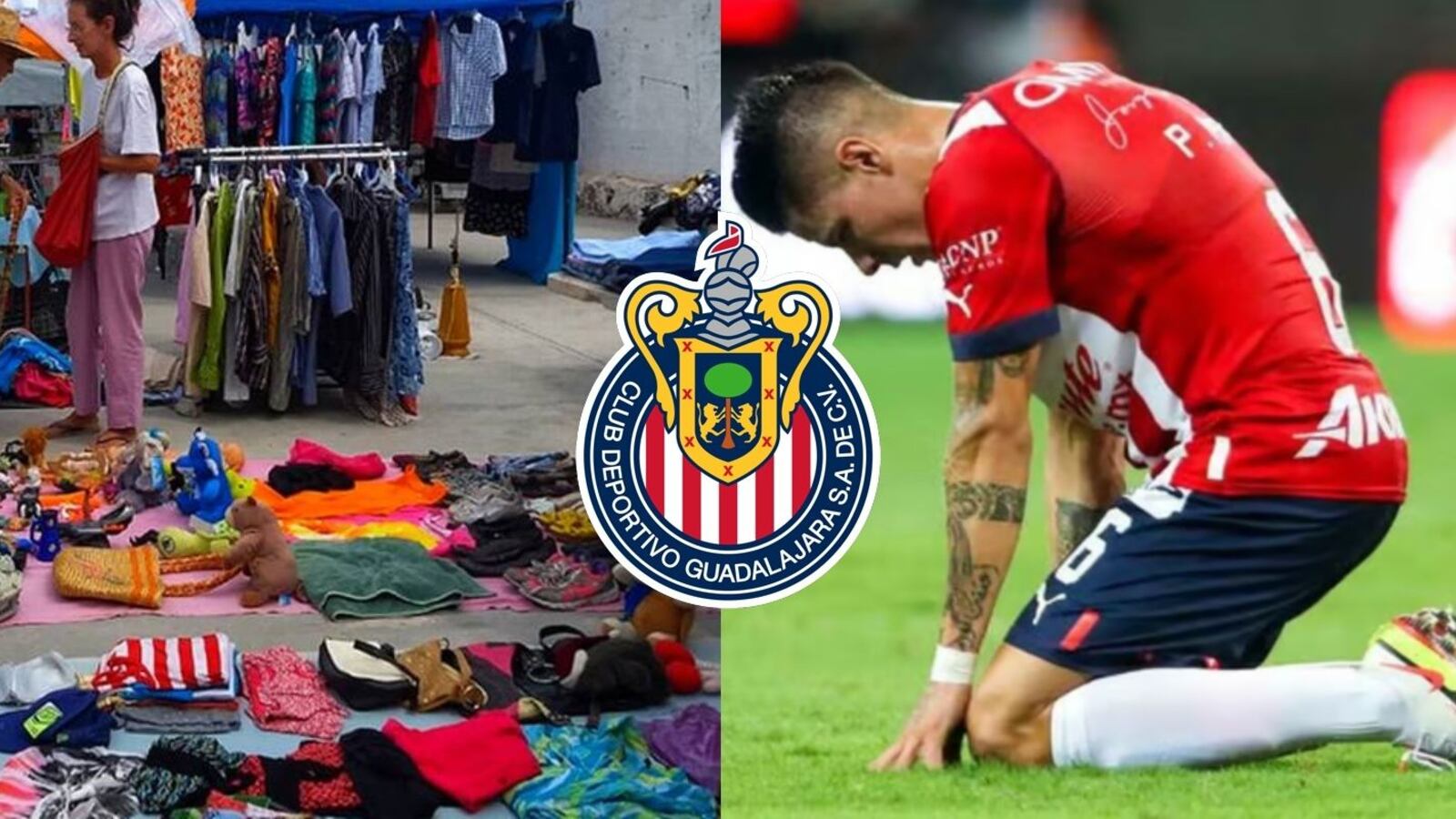 Arrived as a star at Chivas, the party defeated him, now he sells clothes