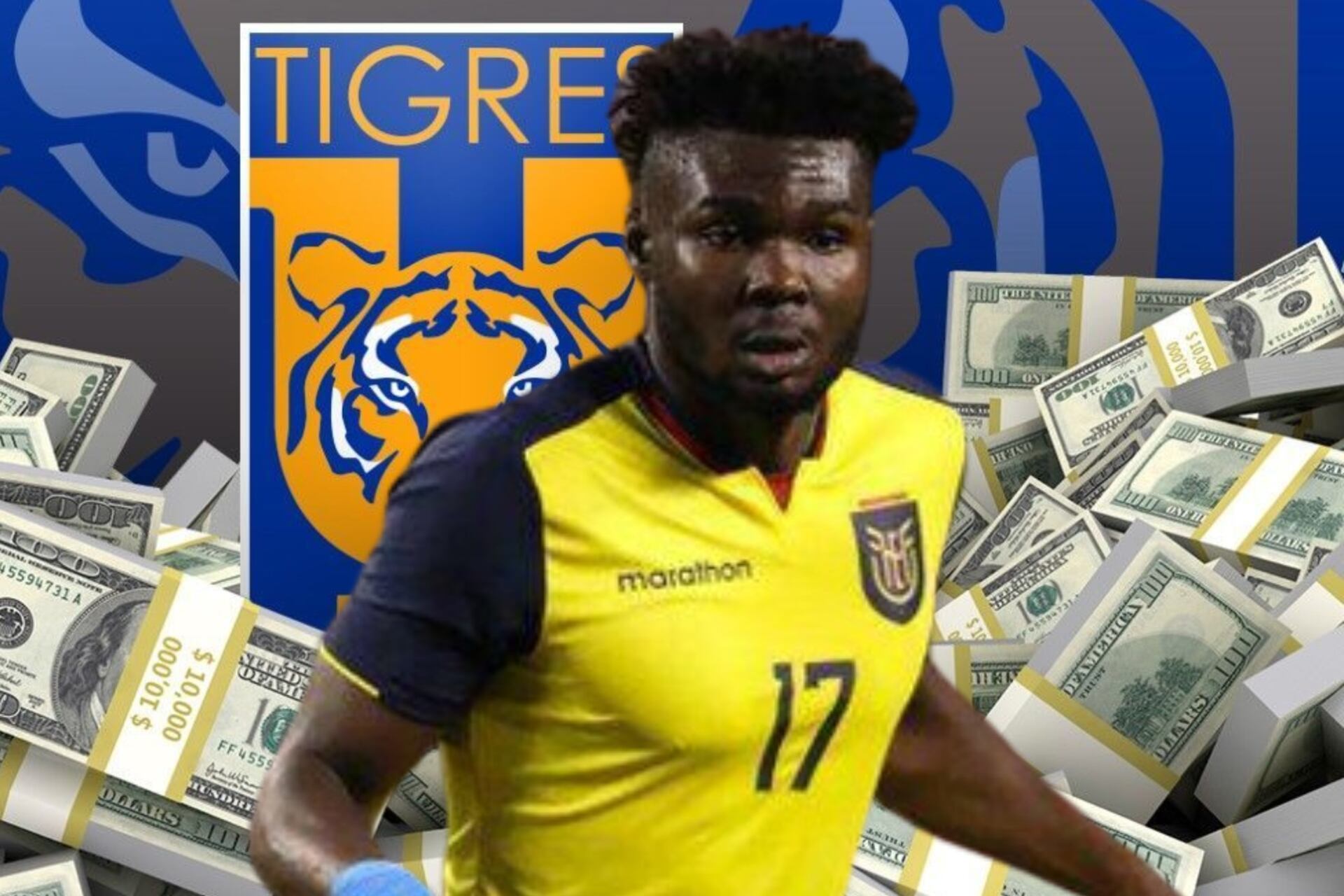 Tras ser convocado por Ecuador, el dinero que recibiría Tigres por Jordy Caicedo