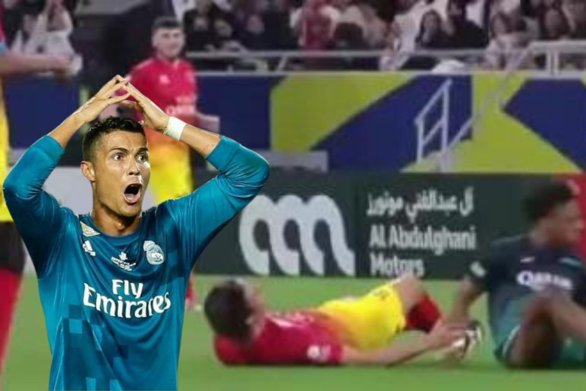 (VIDEO) El fuerte cruce entre un fanático y un ex compañero de Cristiano Ronaldo