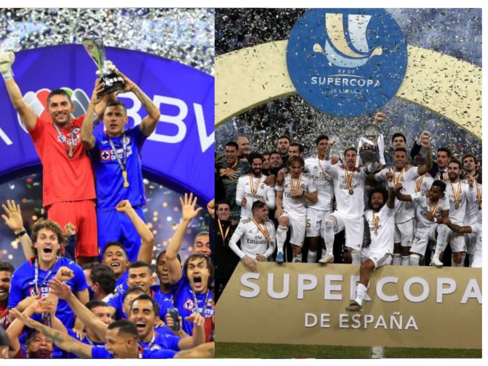 Mientras la Supercopa española paga dos millones de euros al campeón, lo que se llevaría el Campeón de Campeones en México