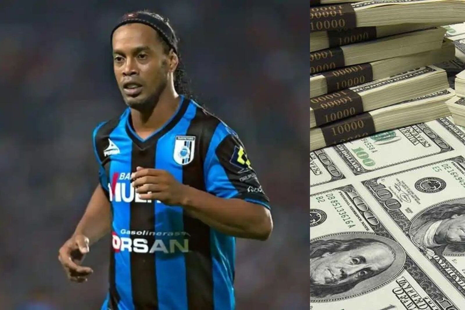 From winning 90 million euros, this was what Ronaldinho earned to return to Querétaro FC