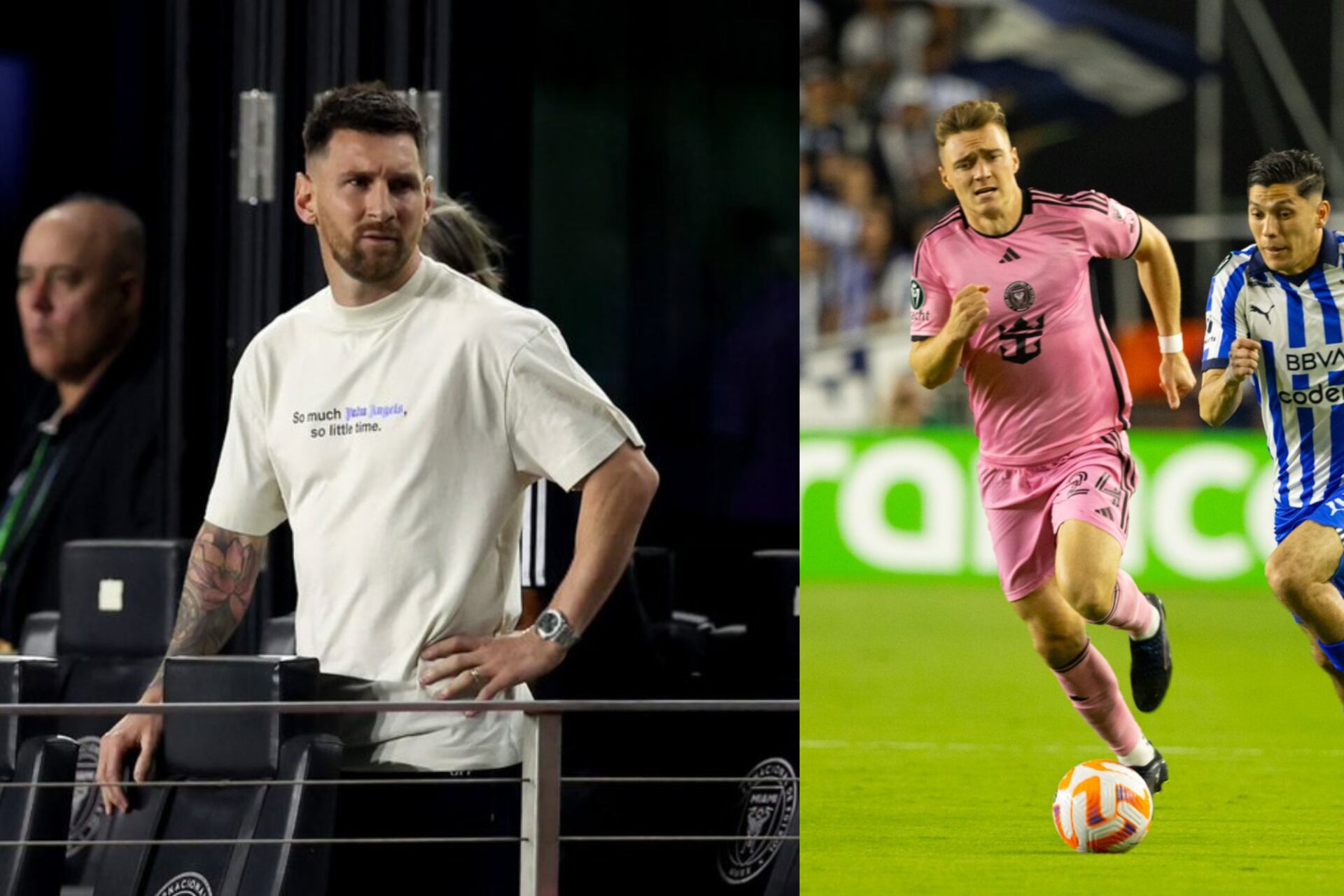 Lionel Messi disappointed as Inter Miami lost 1-2 v Monterrey in 1st leg of QF