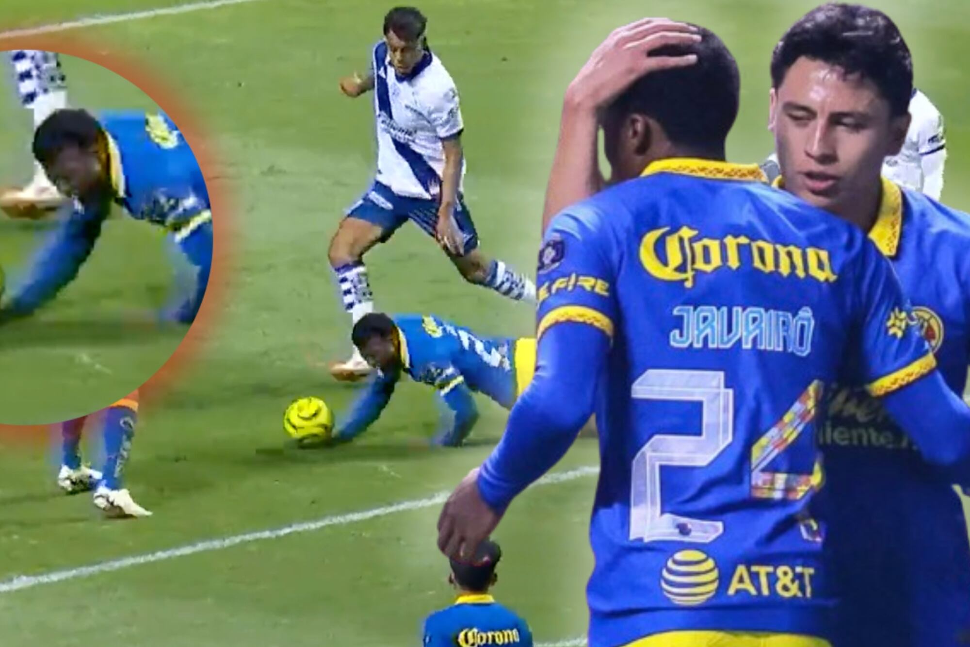 (VIDEO) Dilrosun metió la mano y el porqué el árbitro validó el gol del América ante Puebla
