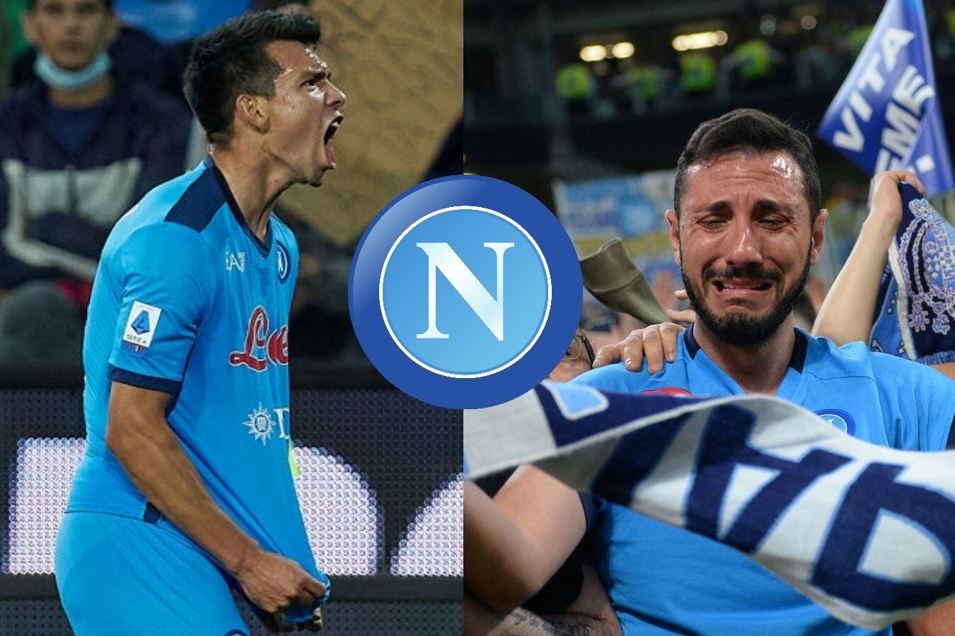 La reacción de la Hirving Lozano cuando la afición del Napoli coreó su nombre tras el golazo ante Udinese