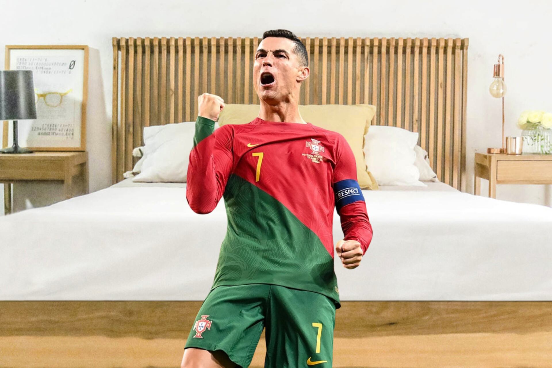 Cristiano Ronaldo la usó para dormir, ahora esto piden por venderla
