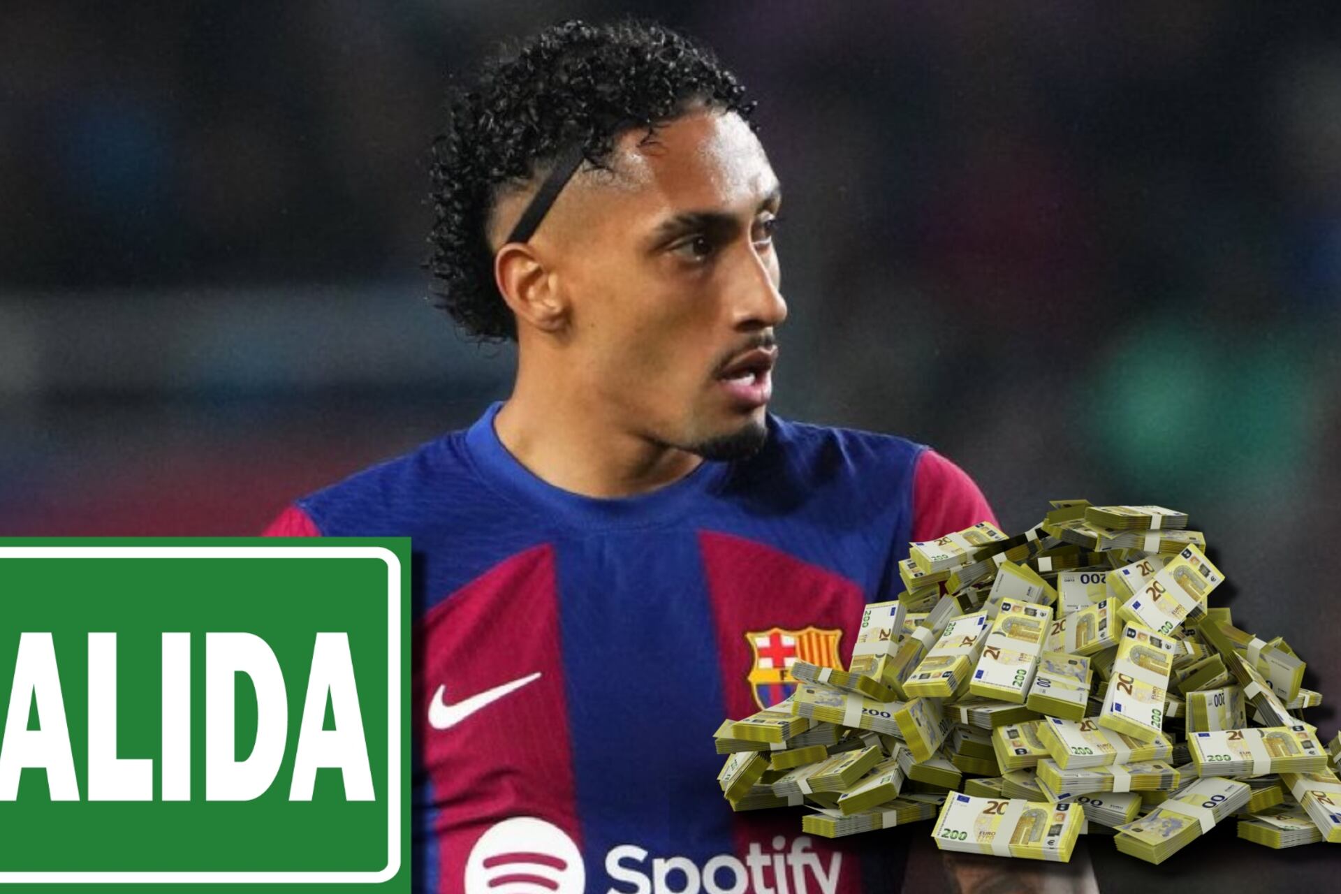 Raphinha a la venta, mira lo que pide el Barça mientras lo compró en 58 millones