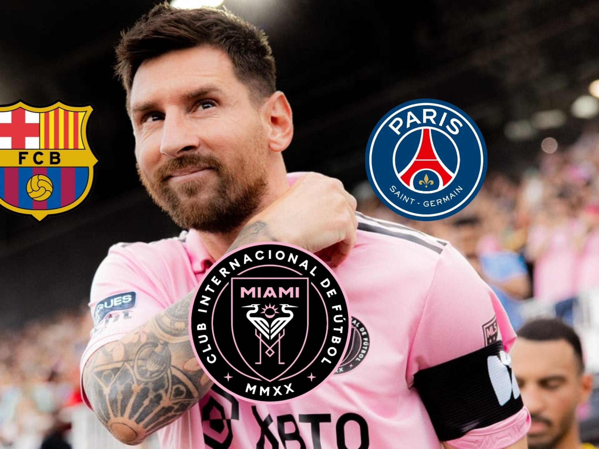 (VIDEO) Messi signed lots of jerseys of different teams where he played, but the missing one that generates controversy